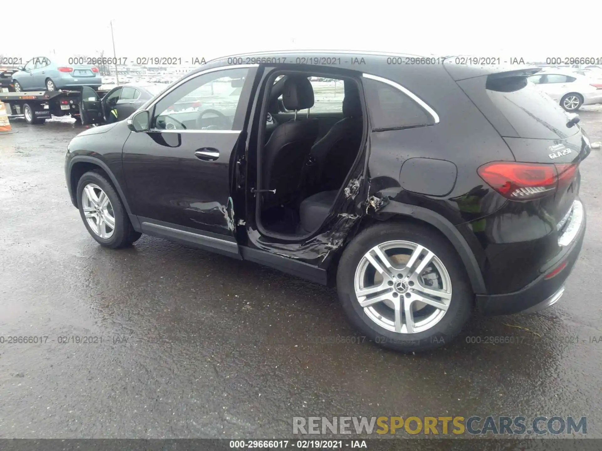 6 Photograph of a damaged car W1N4N4HB1MJ244300 MERCEDES-BENZ GLA 2021