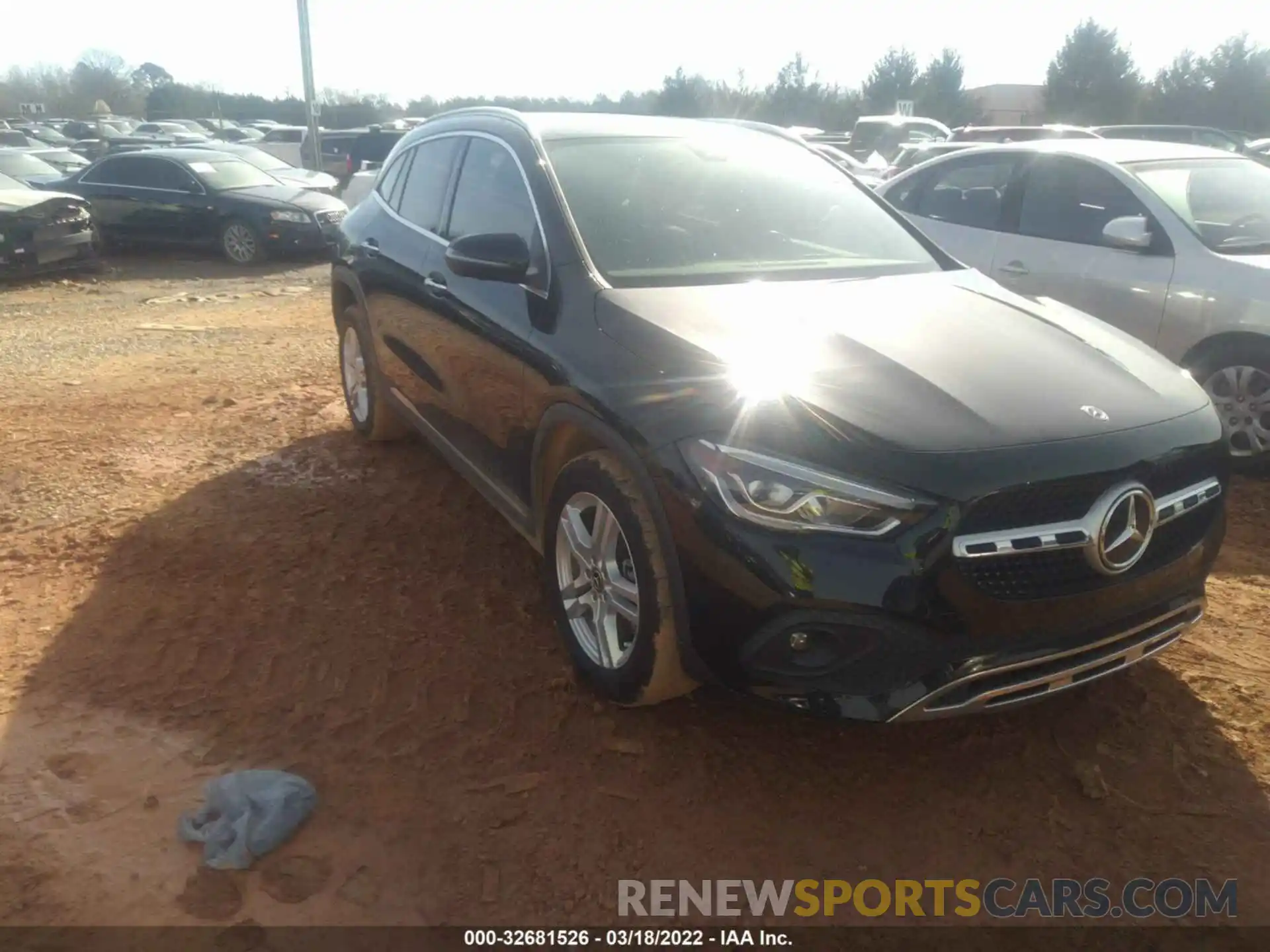 1 Photograph of a damaged car W1N4N4HB2MJ114512 MERCEDES-BENZ GLA 2021