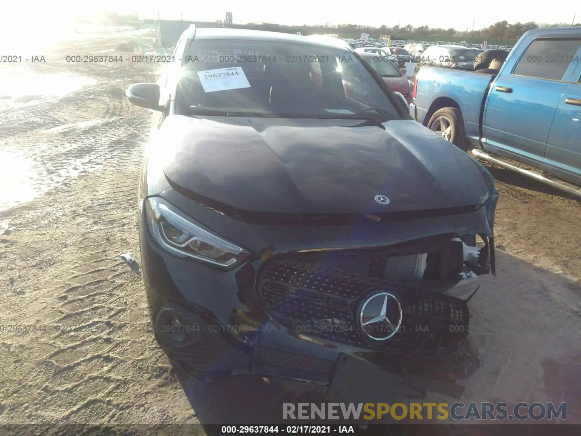 6 Photograph of a damaged car W1N4N4HB2MJ188495 MERCEDES-BENZ GLA 2021