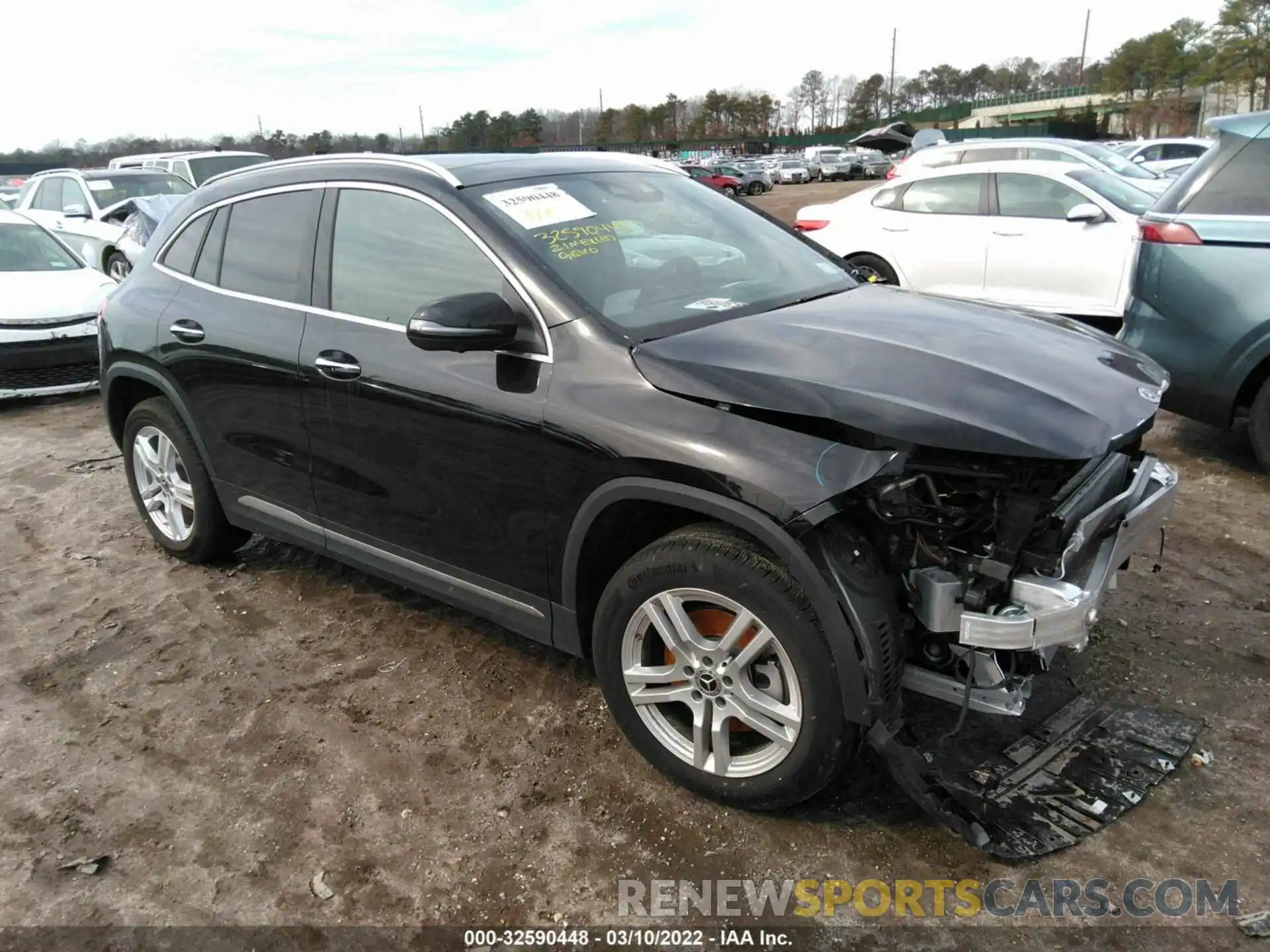 1 Photograph of a damaged car W1N4N4HB2MJ288628 MERCEDES-BENZ GLA 2021