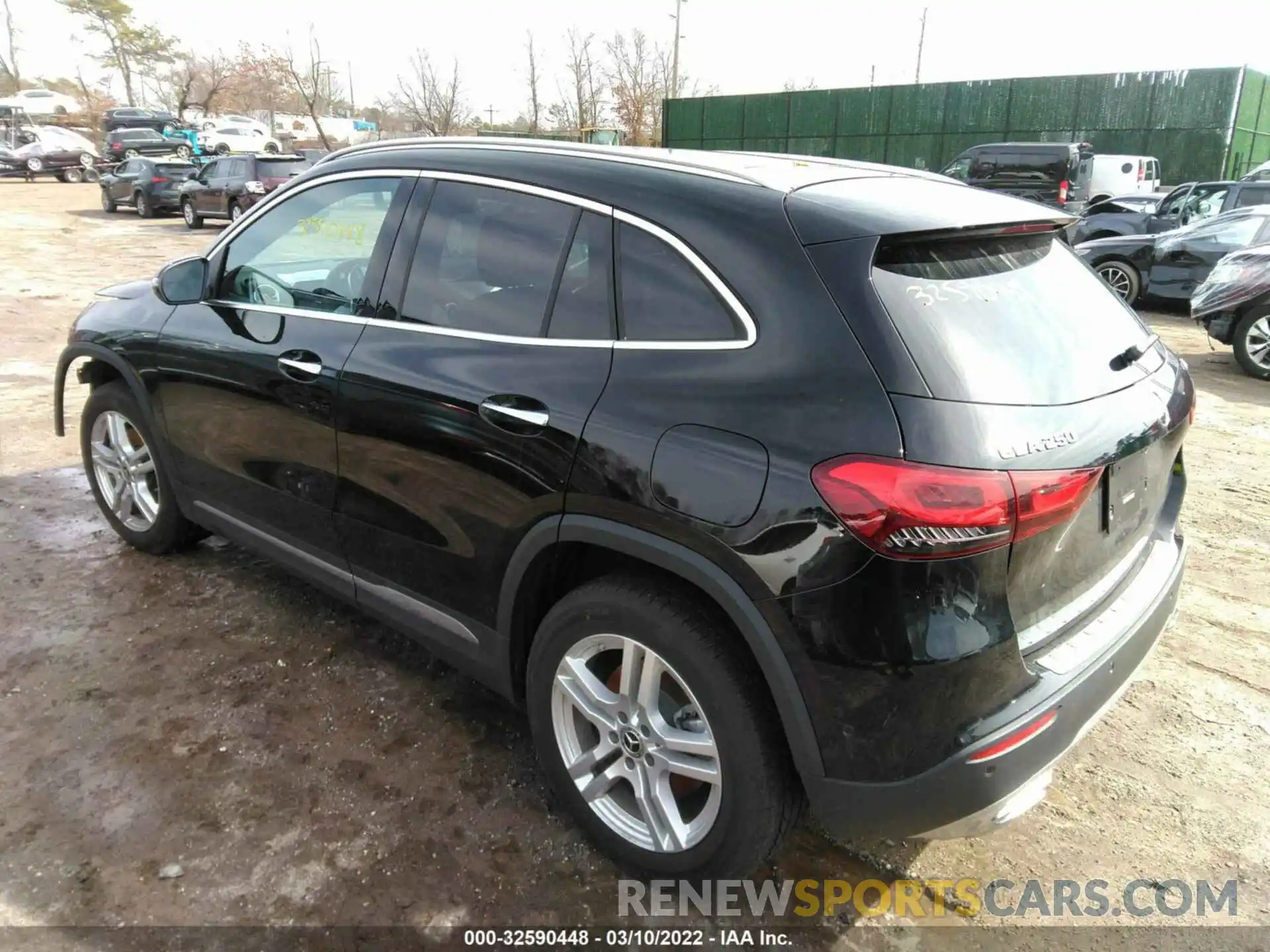 3 Photograph of a damaged car W1N4N4HB2MJ288628 MERCEDES-BENZ GLA 2021