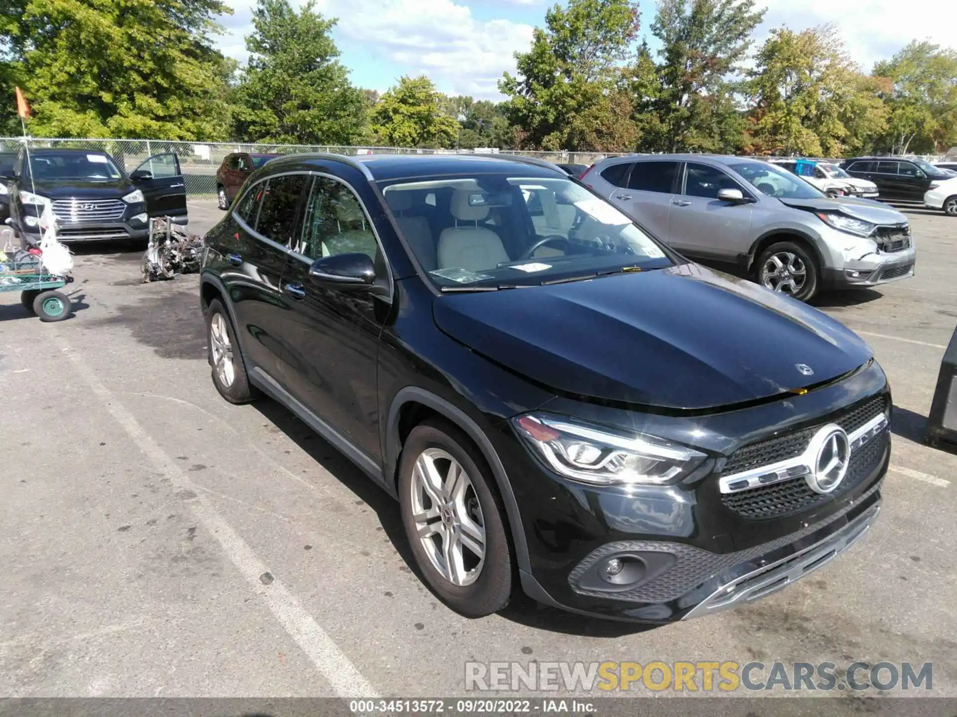 6 Photograph of a damaged car W1N4N4HB3MJ150080 MERCEDES-BENZ GLA 2021