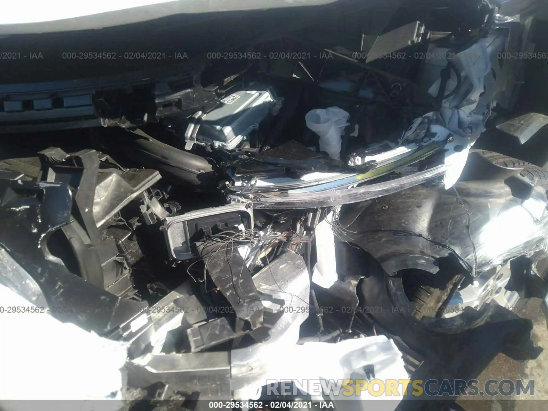 6 Фотография поврежденного автомобиля W1N4N4HB4MJ190216 MERCEDES-BENZ GLA 2021