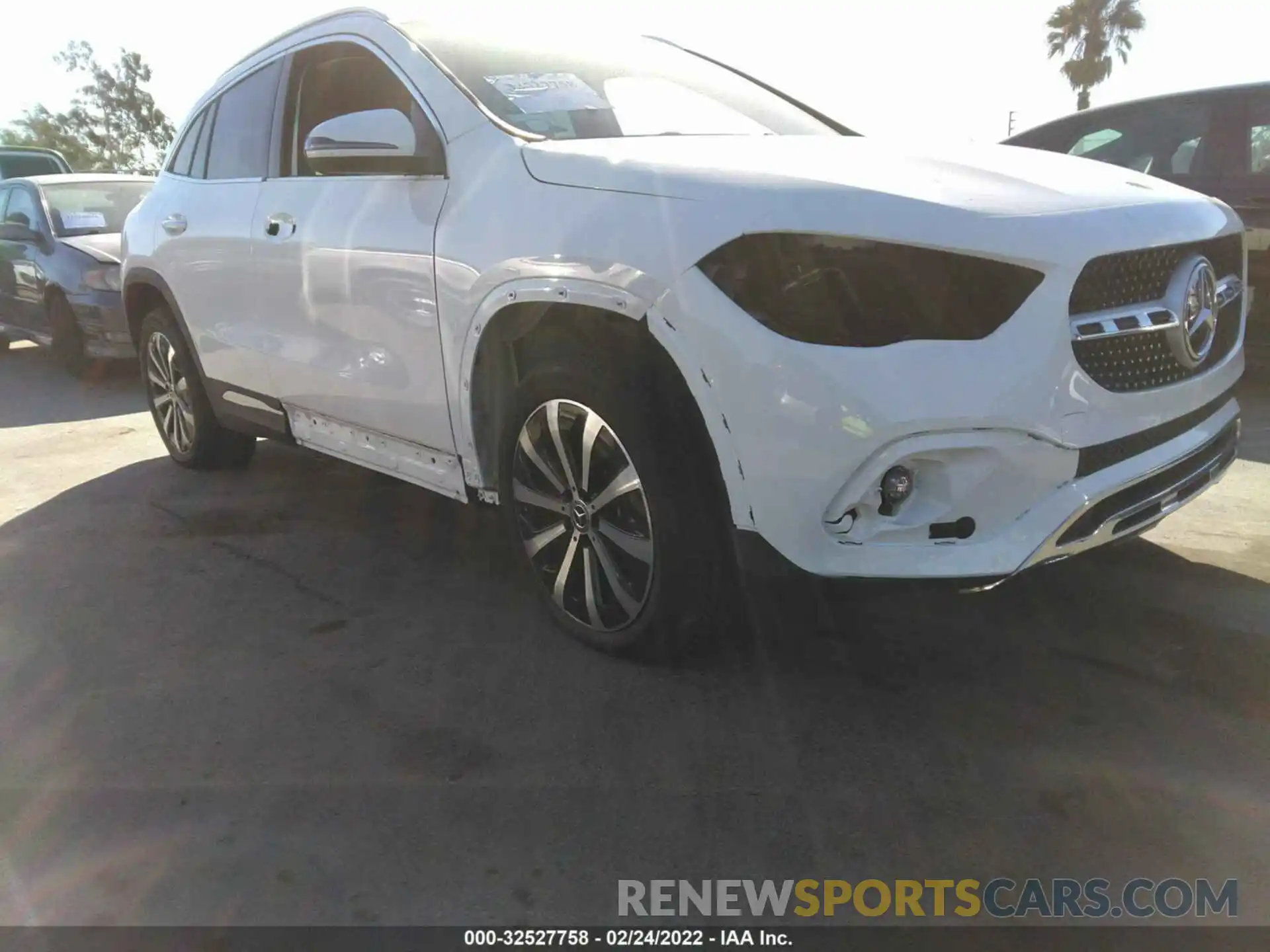 6 Photograph of a damaged car W1N4N4HB5MJ270351 MERCEDES-BENZ GLA 2021