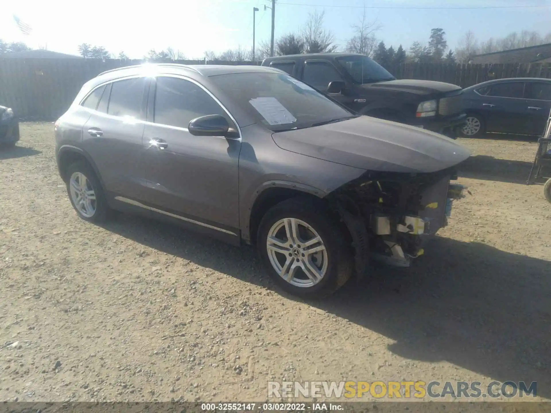 1 Photograph of a damaged car W1N4N4HB6MJ190525 MERCEDES-BENZ GLA 2021