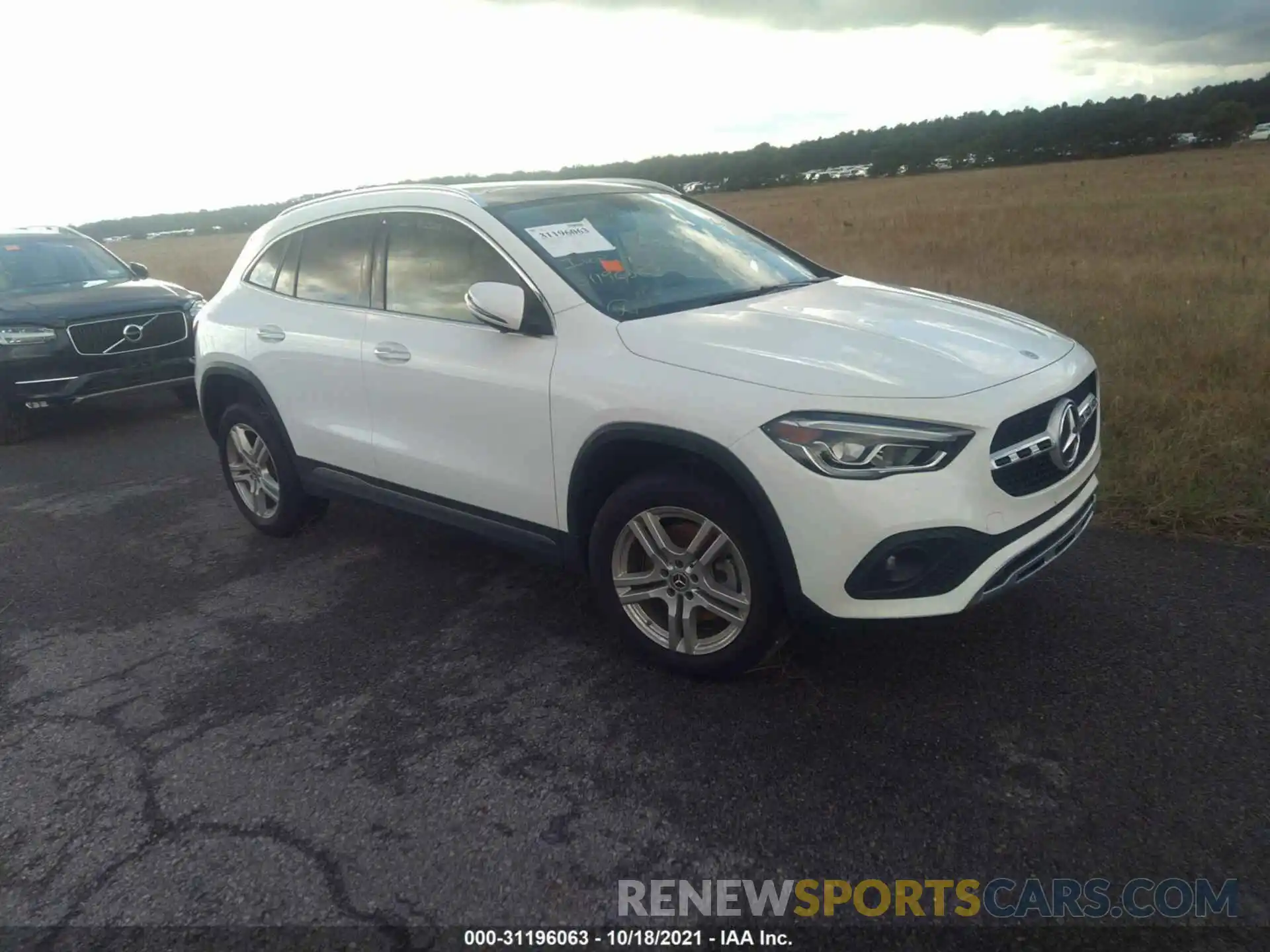 1 Photograph of a damaged car W1N4N4HB6MJ224706 MERCEDES-BENZ GLA 2021