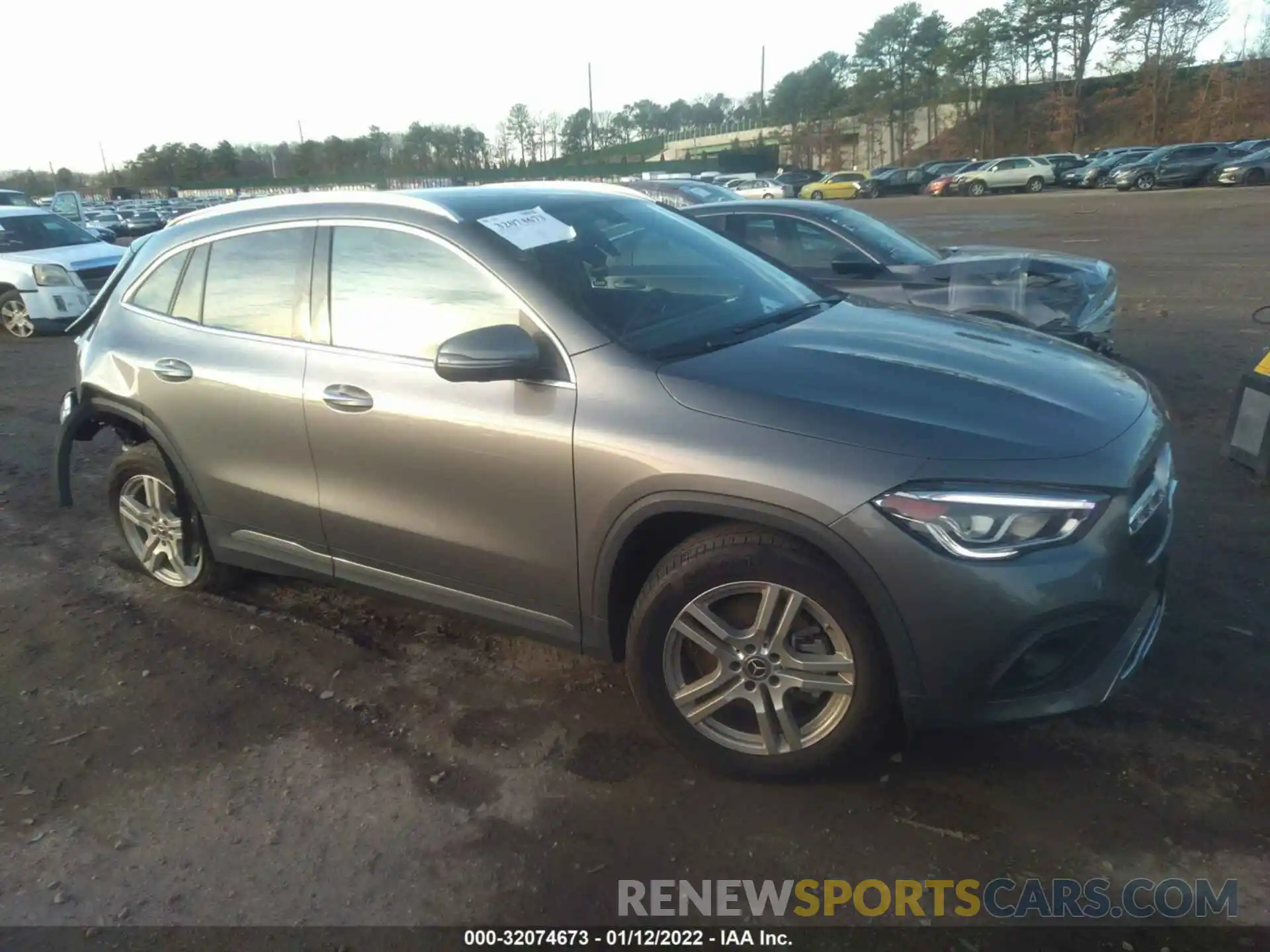 1 Photograph of a damaged car W1N4N4HB7MJ114439 MERCEDES-BENZ GLA 2021