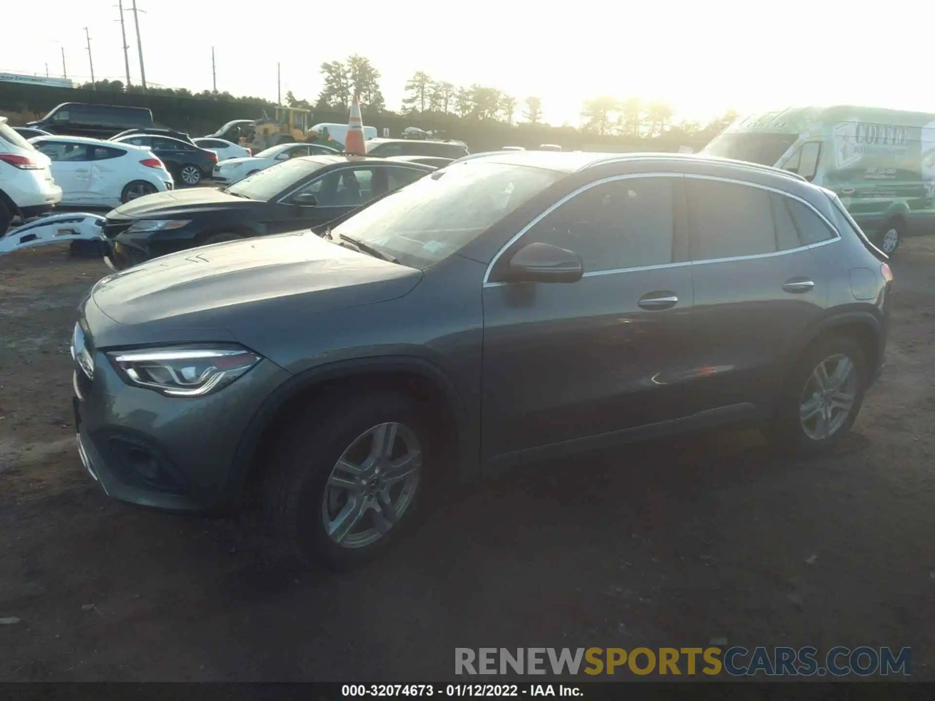 2 Photograph of a damaged car W1N4N4HB7MJ114439 MERCEDES-BENZ GLA 2021