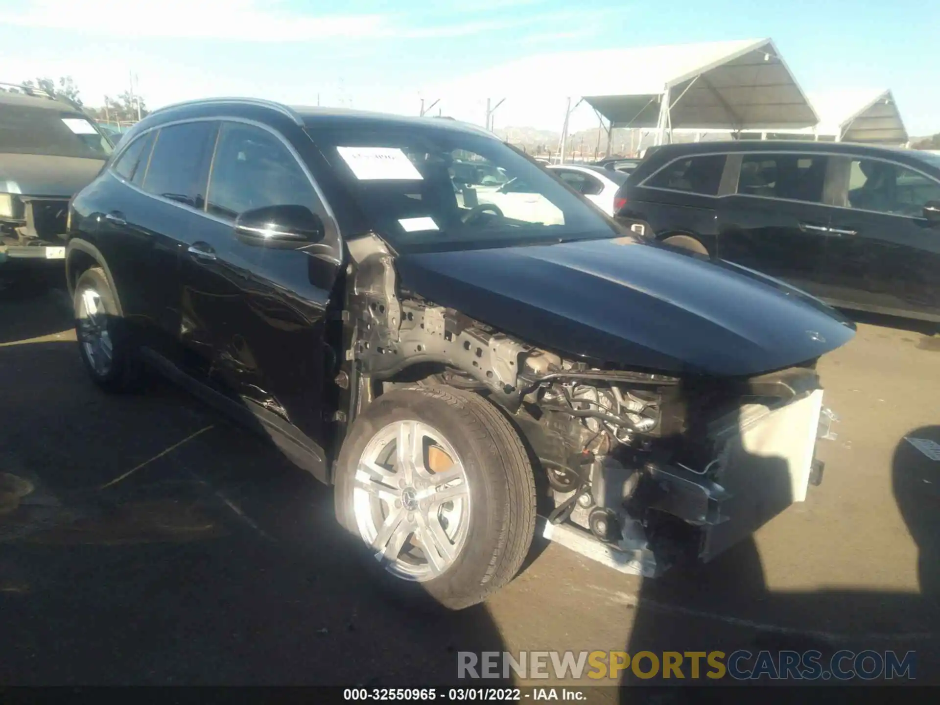 1 Photograph of a damaged car W1N4N4HB7MJ118586 MERCEDES-BENZ GLA 2021