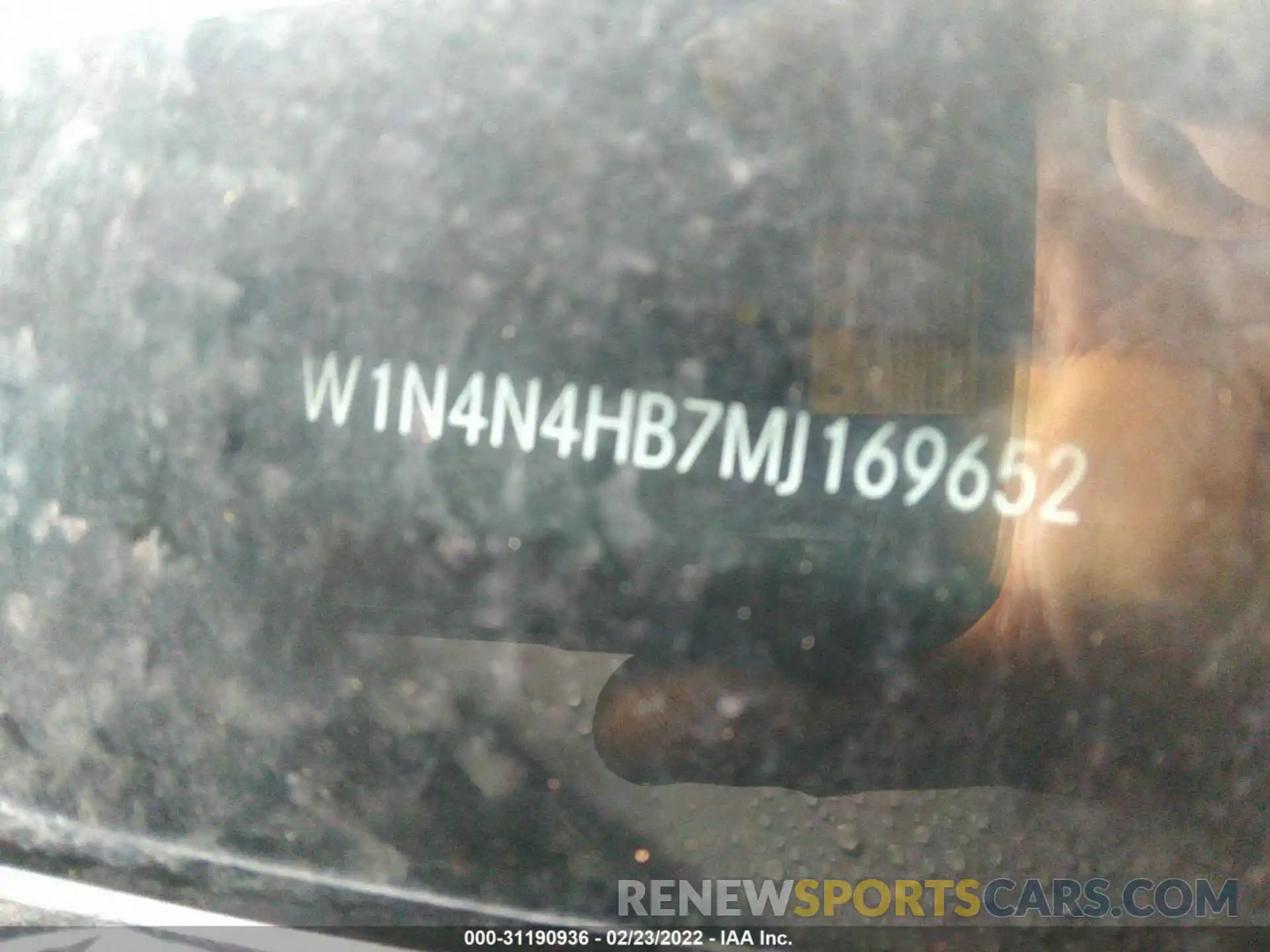 9 Фотография поврежденного автомобиля W1N4N4HB7MJ169652 MERCEDES-BENZ GLA 2021