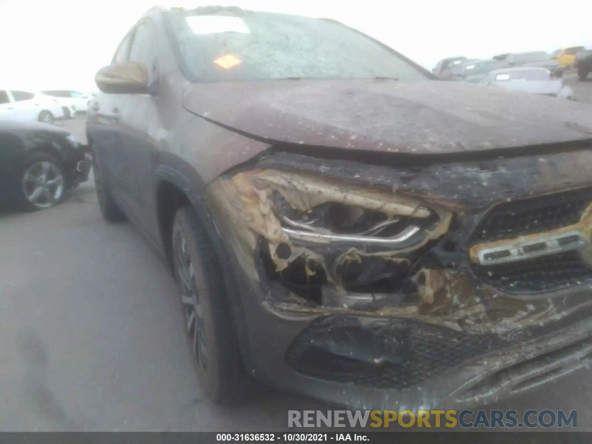 6 Photograph of a damaged car W1N4N4HB7MJ252918 MERCEDES-BENZ GLA 2021