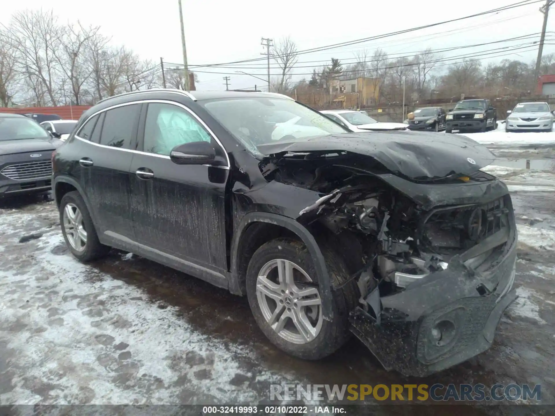 1 Photograph of a damaged car W1N4N4HB7MJ286342 MERCEDES-BENZ GLA 2021