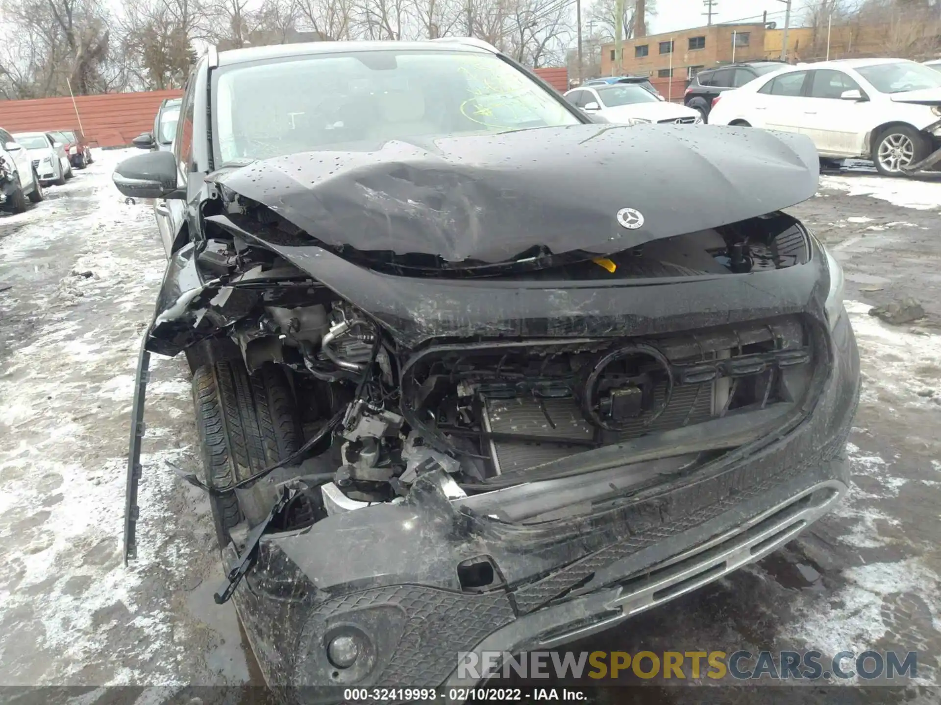 6 Photograph of a damaged car W1N4N4HB7MJ286342 MERCEDES-BENZ GLA 2021