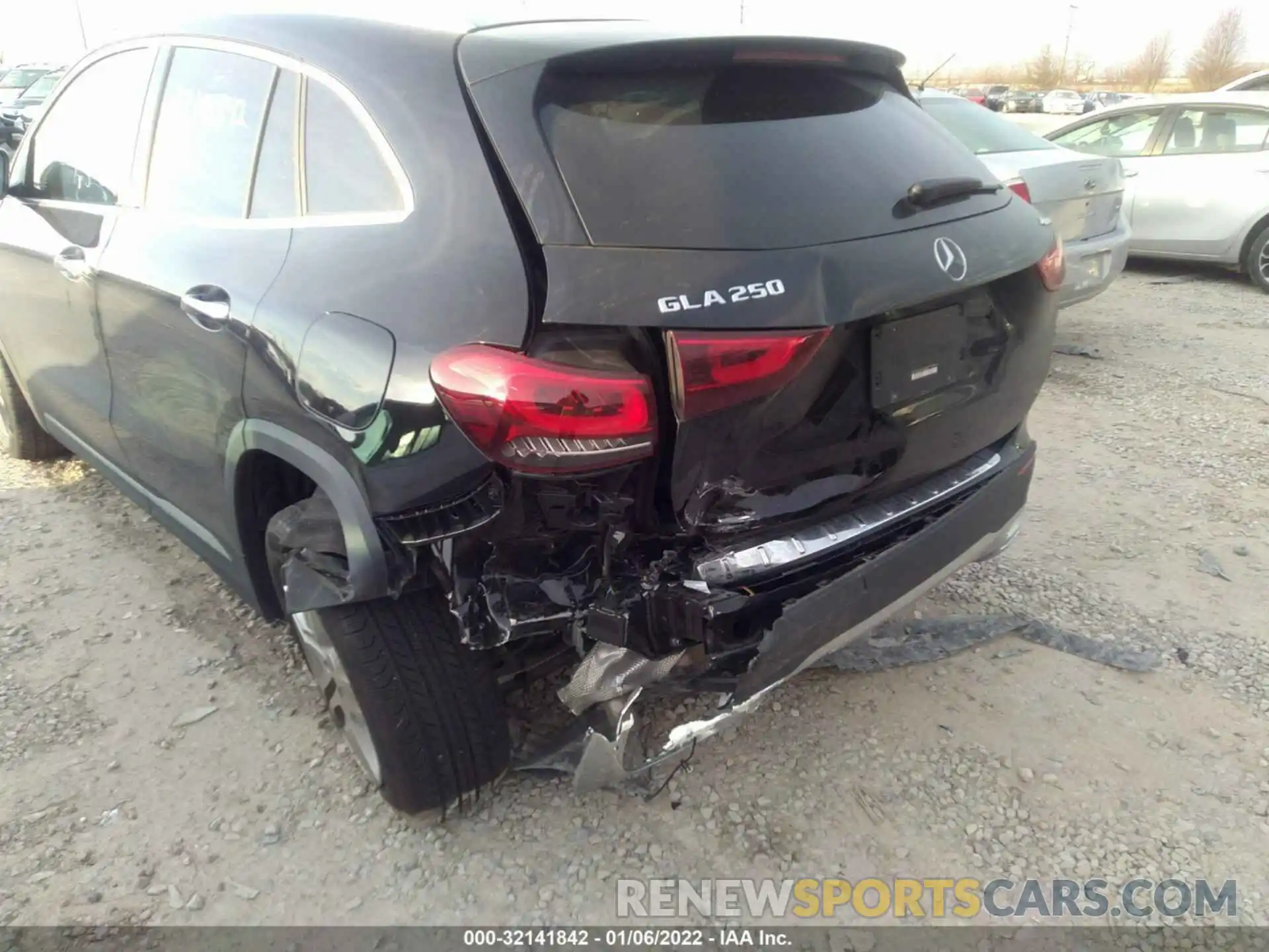 6 Photograph of a damaged car W1N4N4HB8MJ164587 MERCEDES-BENZ GLA 2021