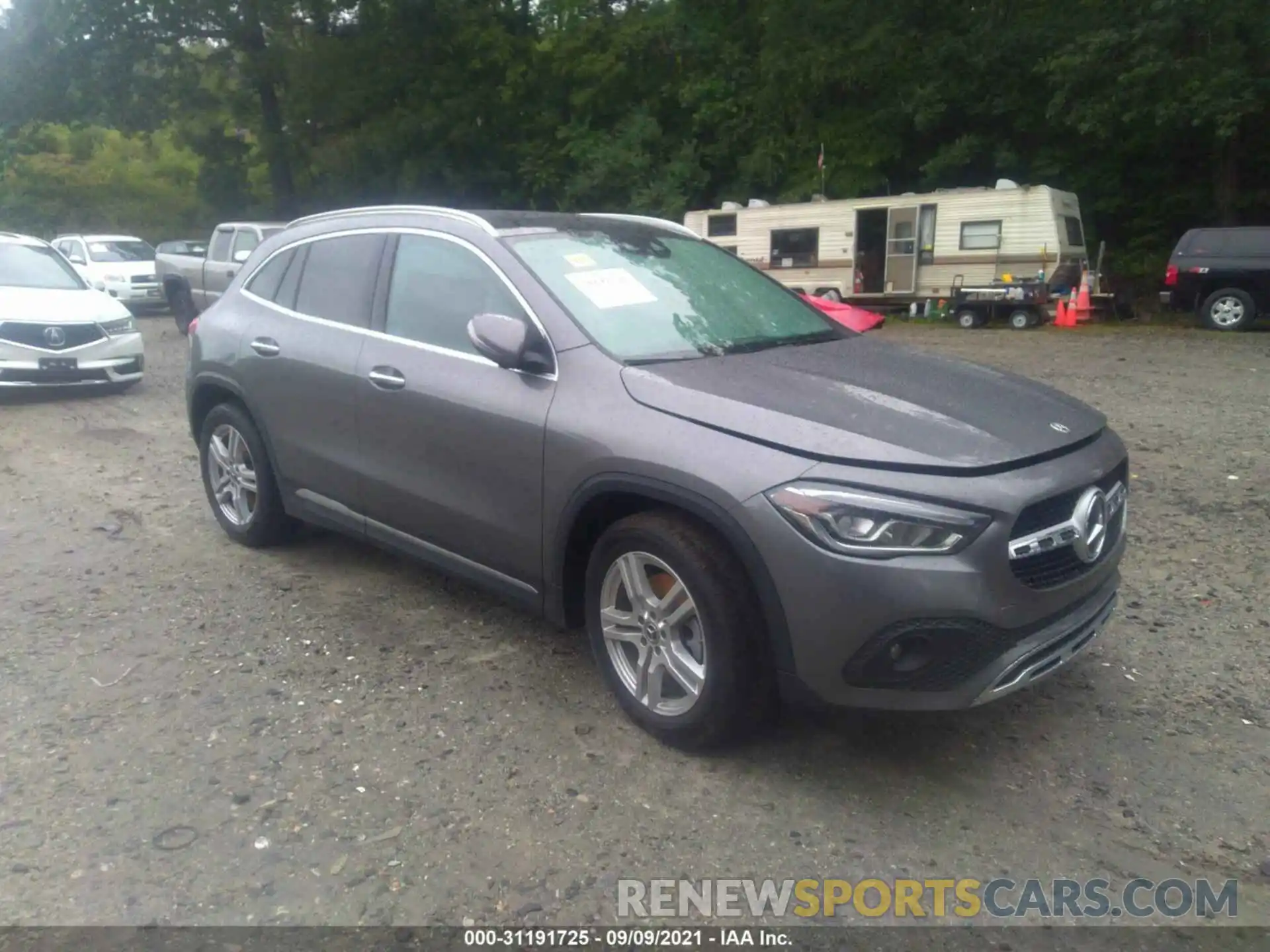 1 Photograph of a damaged car W1N4N4HB8MJ196052 MERCEDES-BENZ GLA 2021