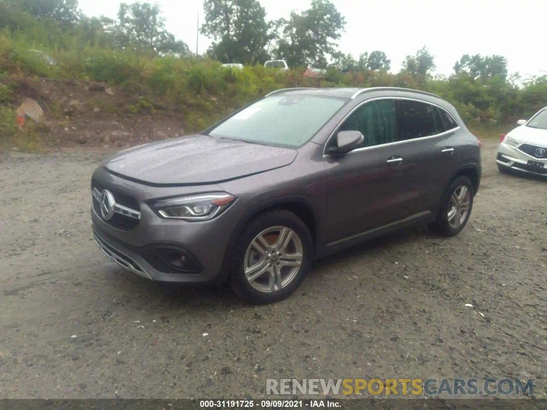 2 Photograph of a damaged car W1N4N4HB8MJ196052 MERCEDES-BENZ GLA 2021