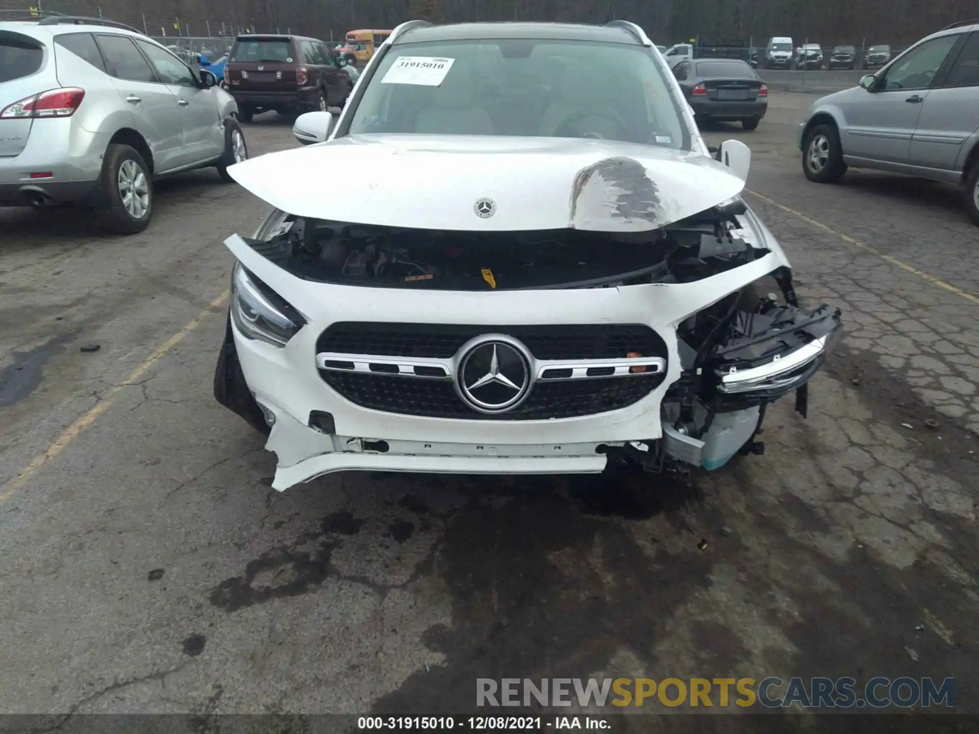 6 Photograph of a damaged car W1N4N4HB8MJ252166 MERCEDES-BENZ GLA 2021