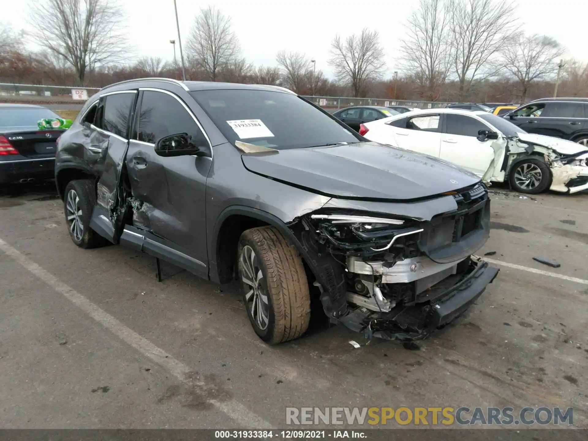 1 Photograph of a damaged car W1N4N4HB9MJ119464 MERCEDES-BENZ GLA 2021