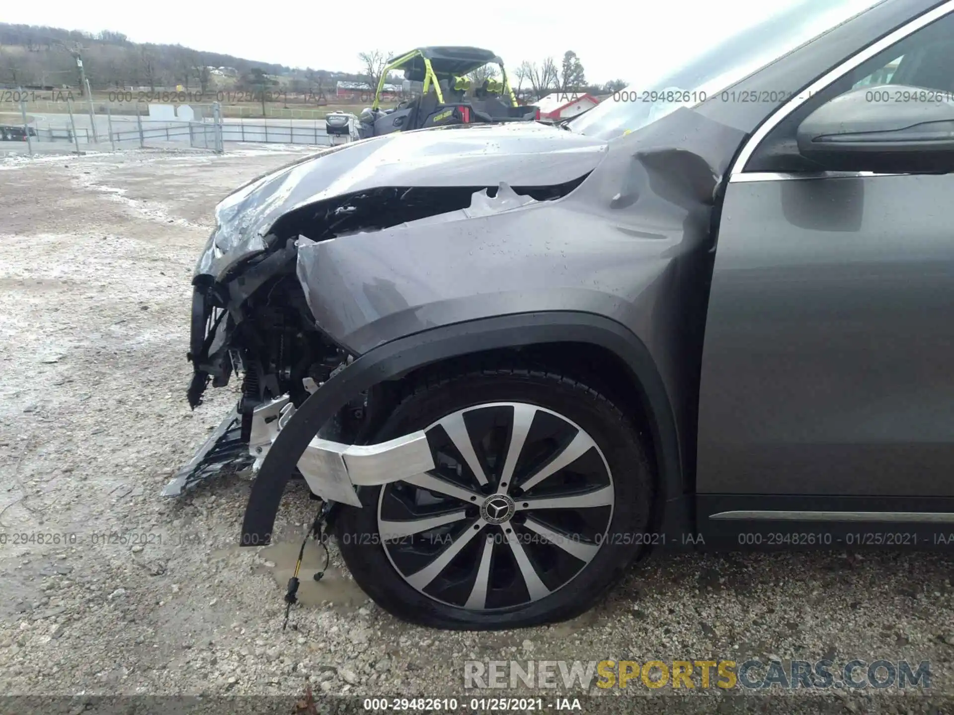 6 Photograph of a damaged car W1N4N4HBXMJ119019 MERCEDES-BENZ GLA 2021