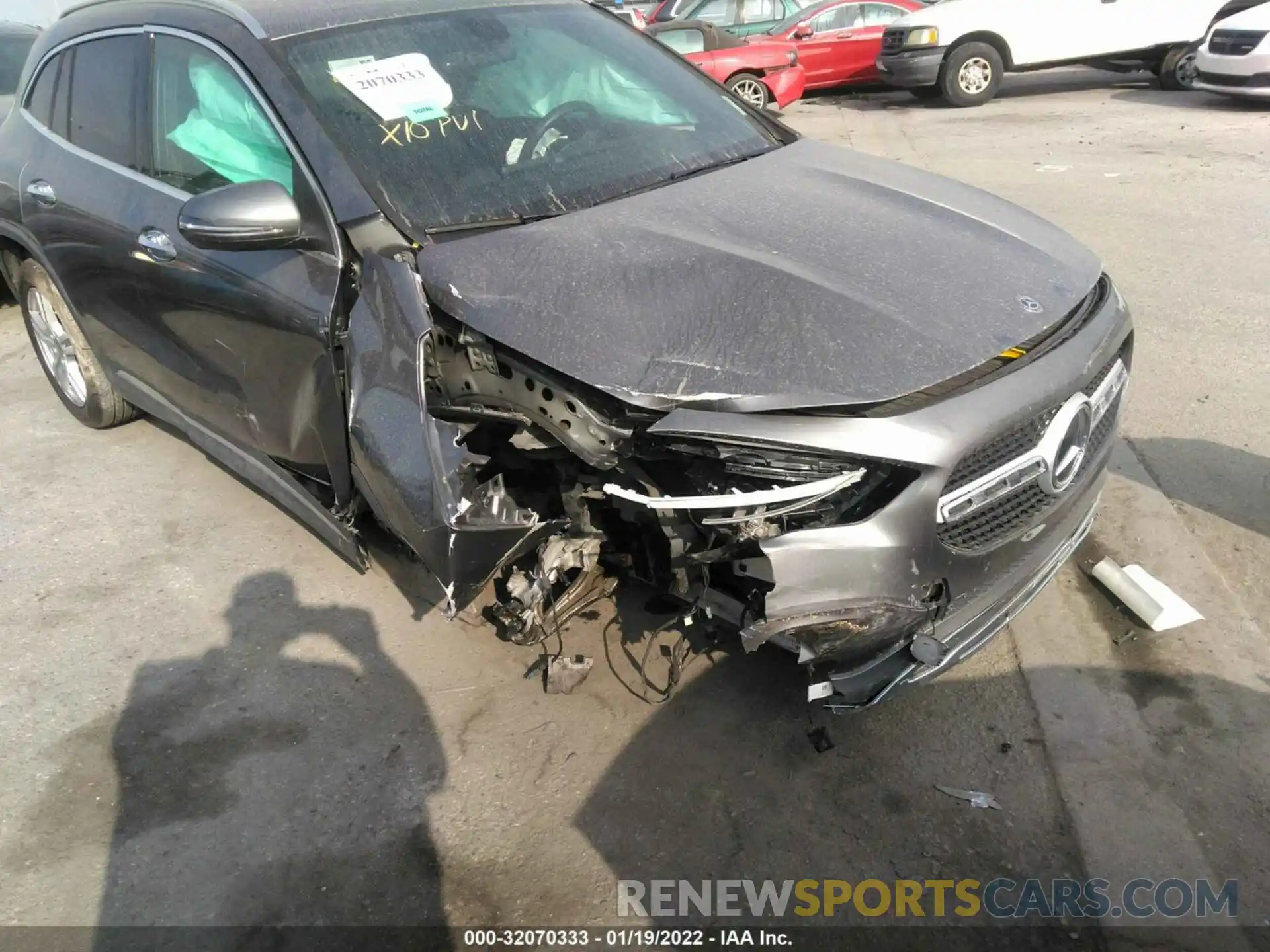 6 Photograph of a damaged car W1N4N4HBXMJ120607 MERCEDES-BENZ GLA 2021