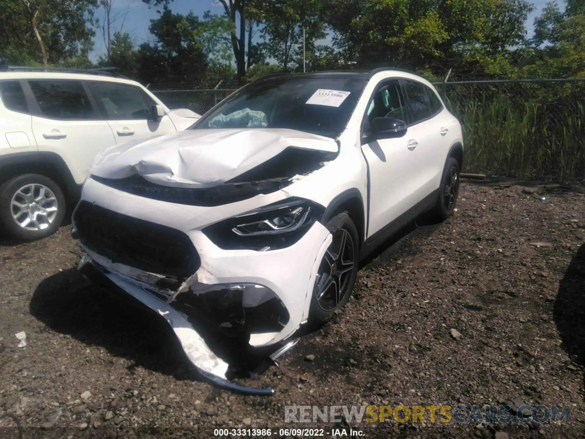 6 Photograph of a damaged car W1N4N4HBXMJ258695 MERCEDES-BENZ GLA 2021