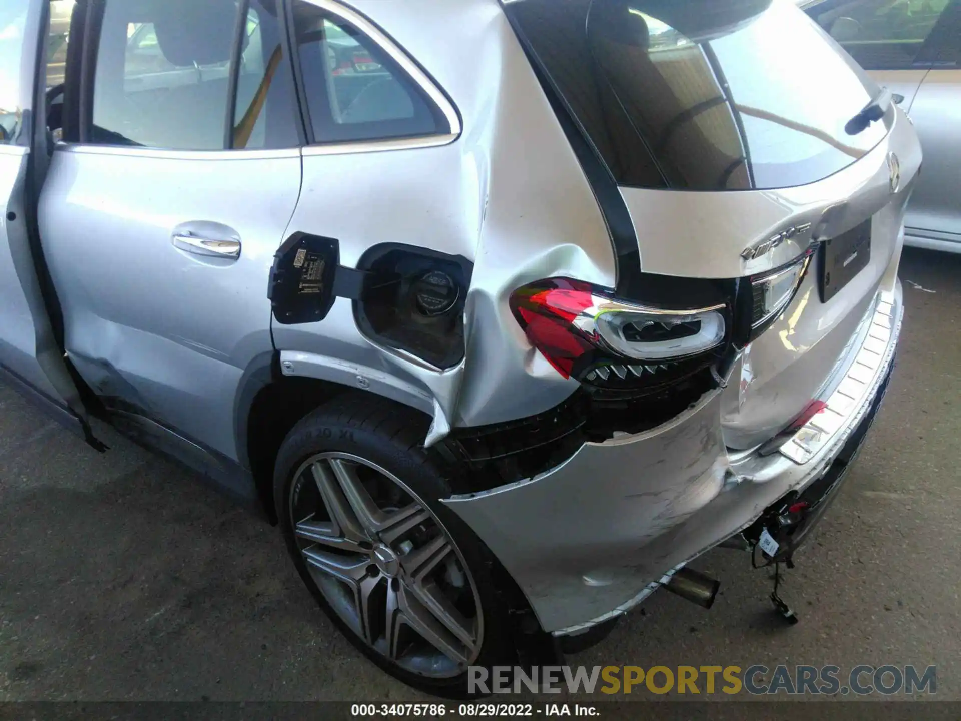 6 Photograph of a damaged car W1N4N5BB0MJ235988 MERCEDES-BENZ GLA 2021