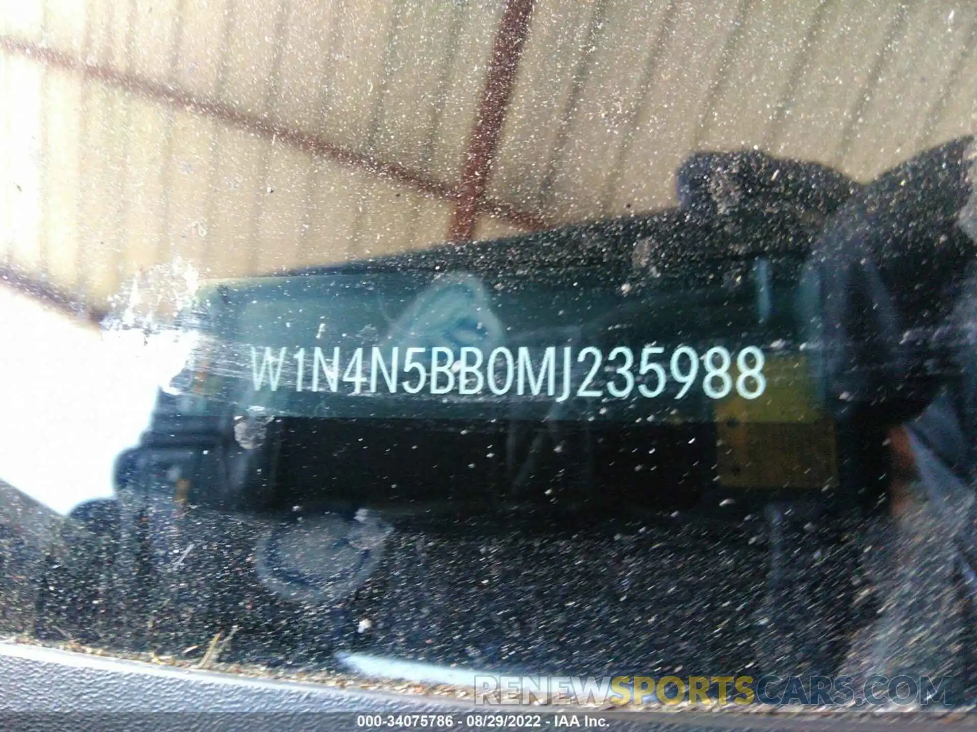 9 Photograph of a damaged car W1N4N5BB0MJ235988 MERCEDES-BENZ GLA 2021