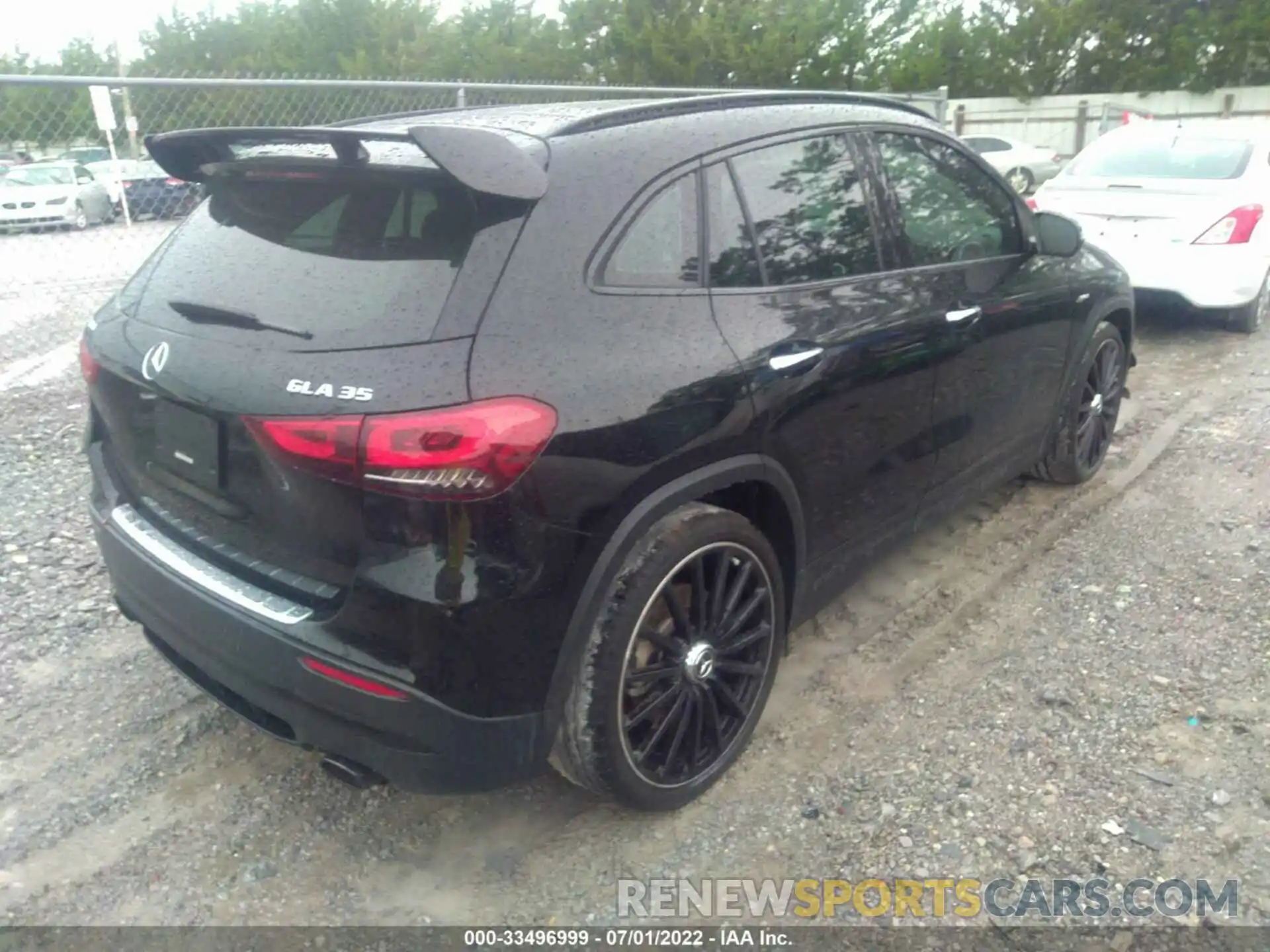 4 Фотография поврежденного автомобиля W1N4N5BB1MJ242299 MERCEDES-BENZ GLA 2021