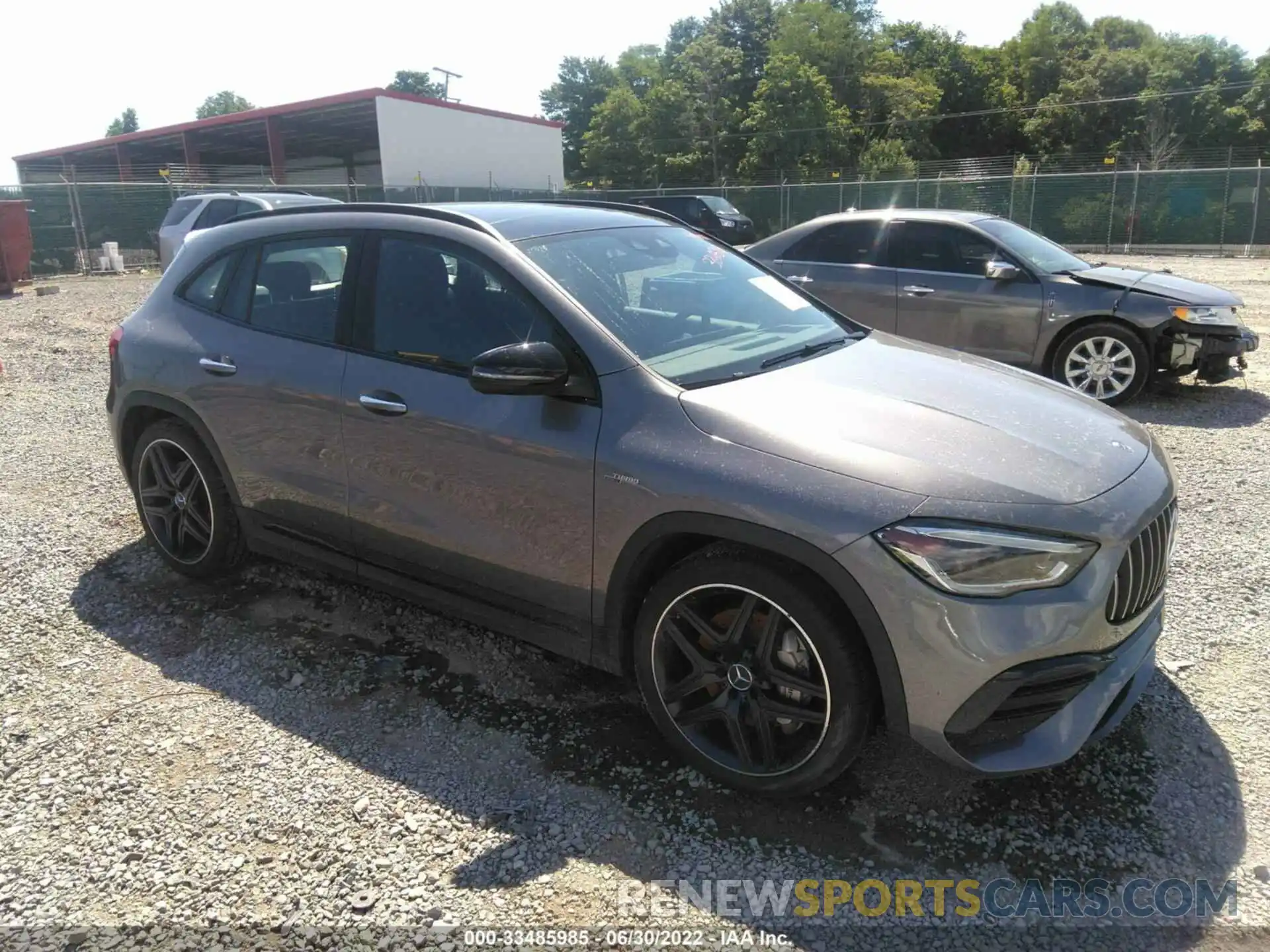 1 Photograph of a damaged car W1N4N5BB7MJ164210 MERCEDES-BENZ GLA 2021