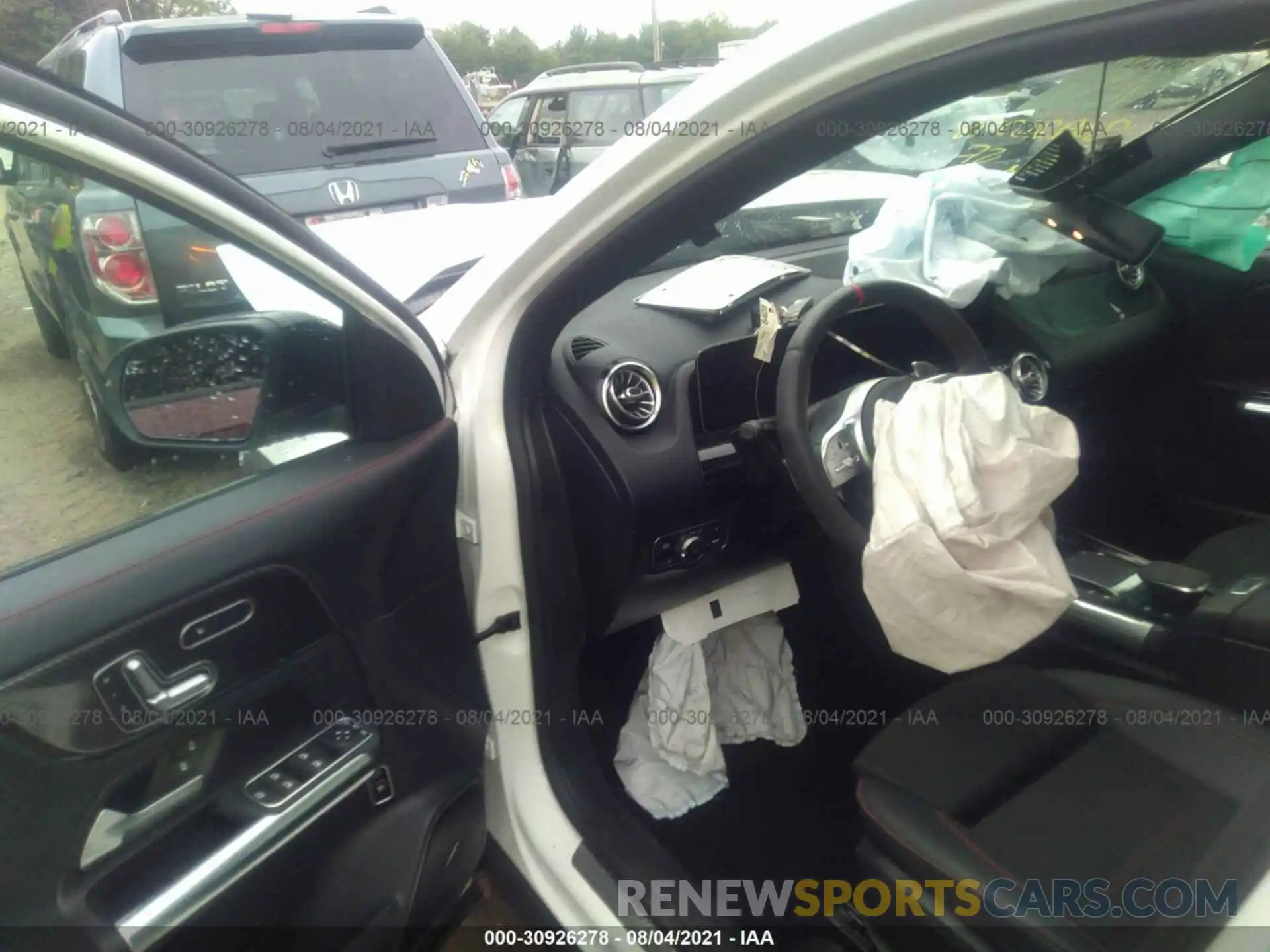 5 Photograph of a damaged car W1N4N5BBXMJ224433 MERCEDES-BENZ GLA 2021