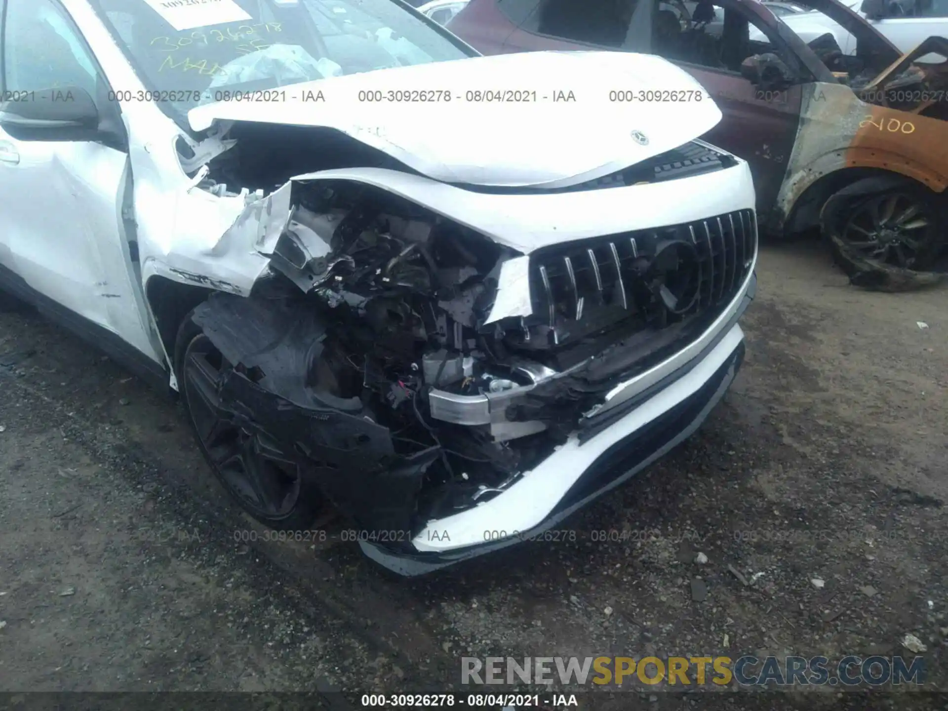 6 Photograph of a damaged car W1N4N5BBXMJ224433 MERCEDES-BENZ GLA 2021