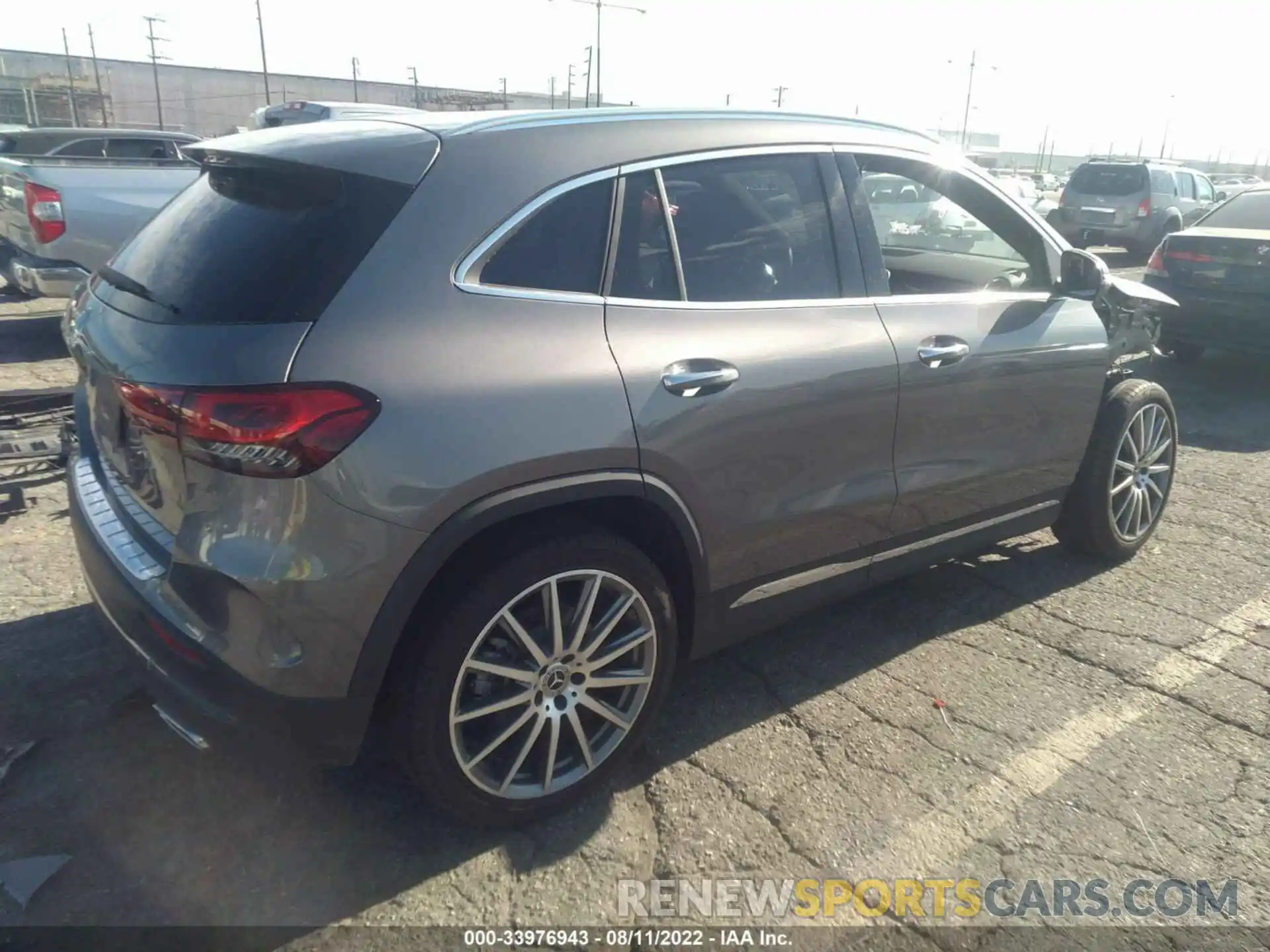 4 Фотография поврежденного автомобиля W1N4N4GB2NJ328497 MERCEDES-BENZ GLA 2022