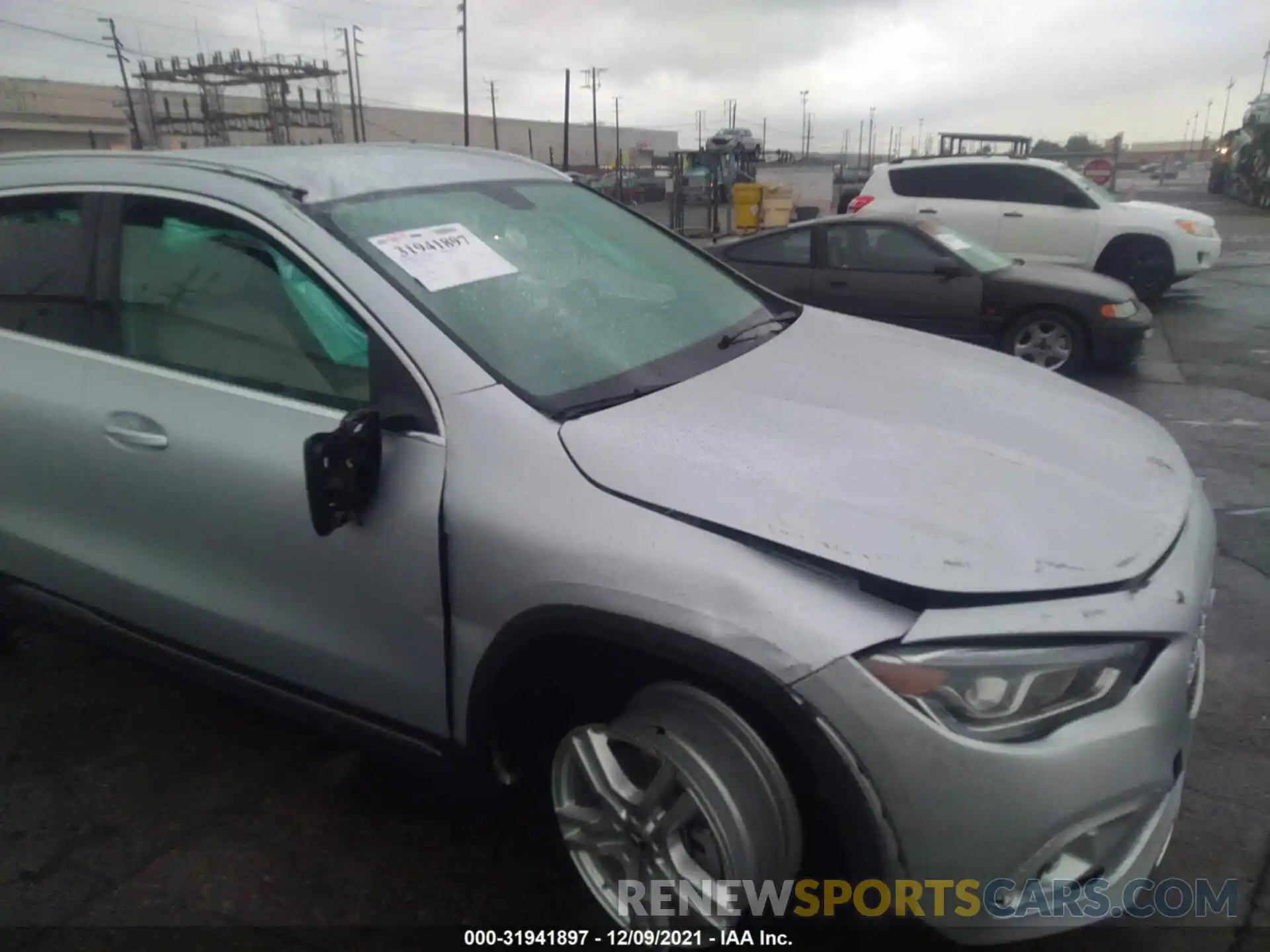 6 Photograph of a damaged car W1N4N4GB2NJ340729 MERCEDES-BENZ GLA 2022