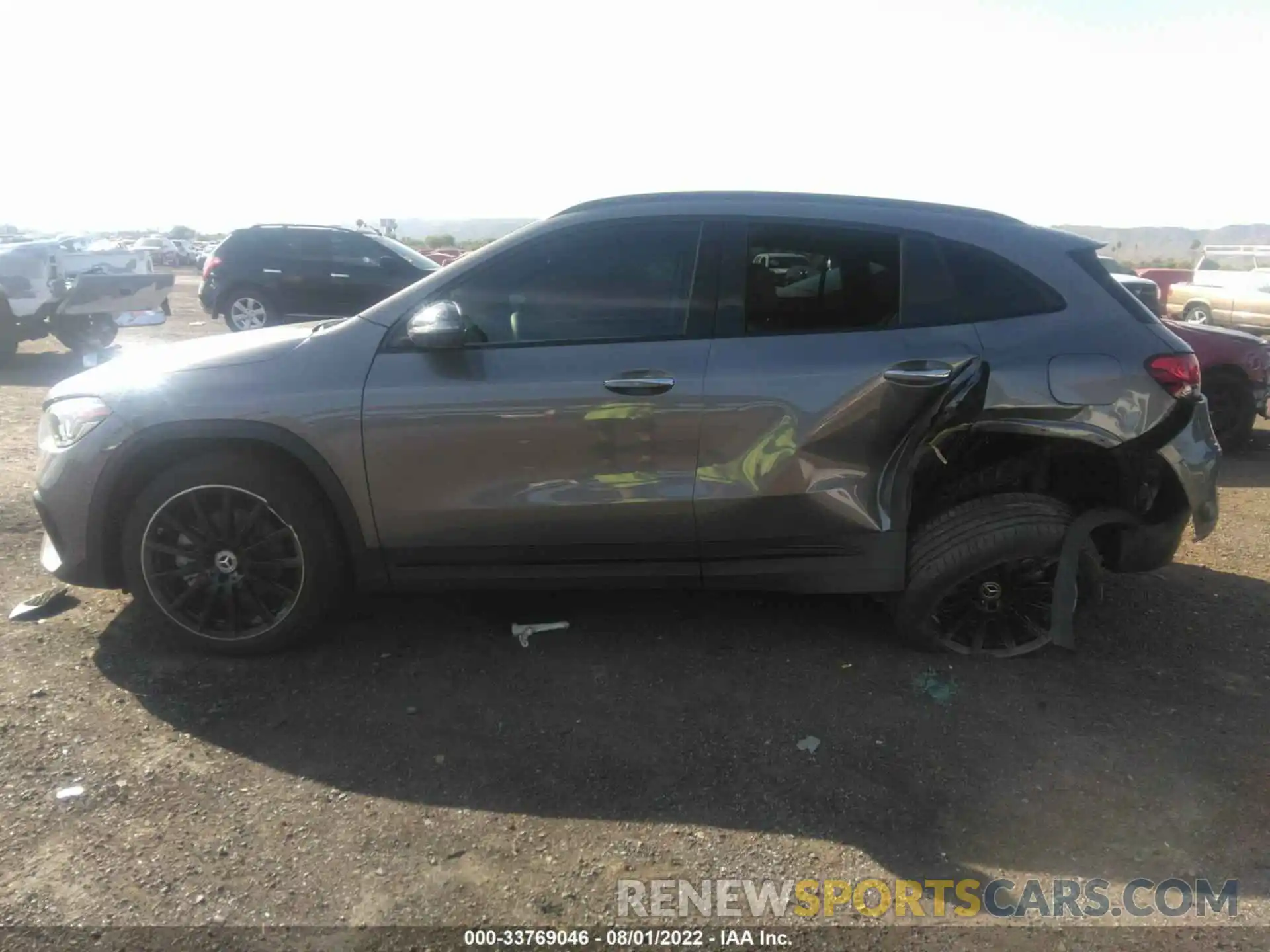 6 Photograph of a damaged car W1N4N4GB3NJ375599 MERCEDES-BENZ GLA 2022