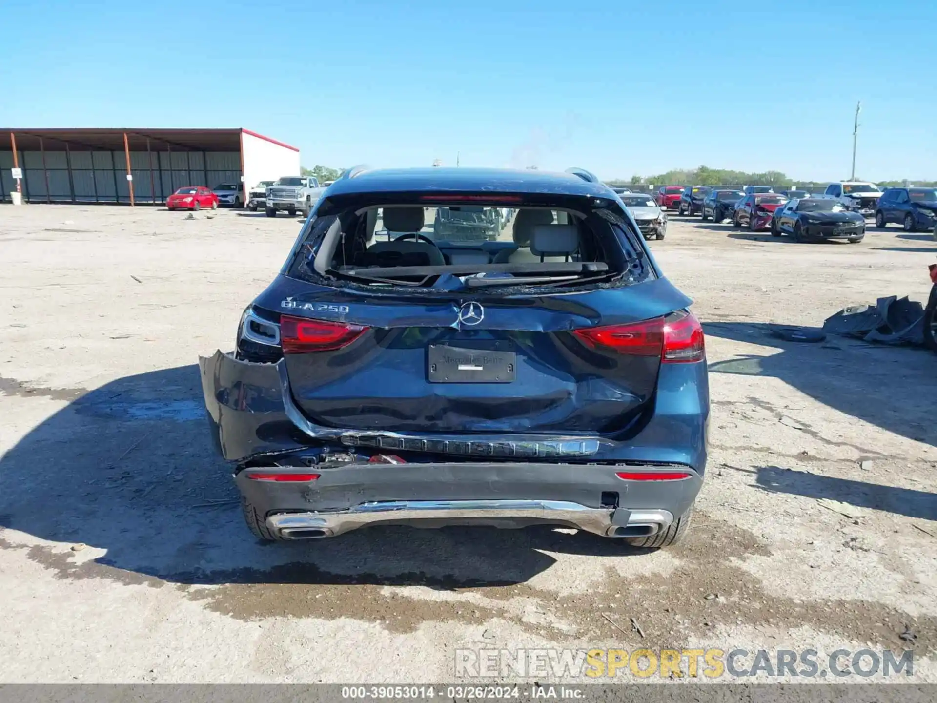 16 Photograph of a damaged car W1N4N4GB6NJ332164 MERCEDES-BENZ GLA 2022