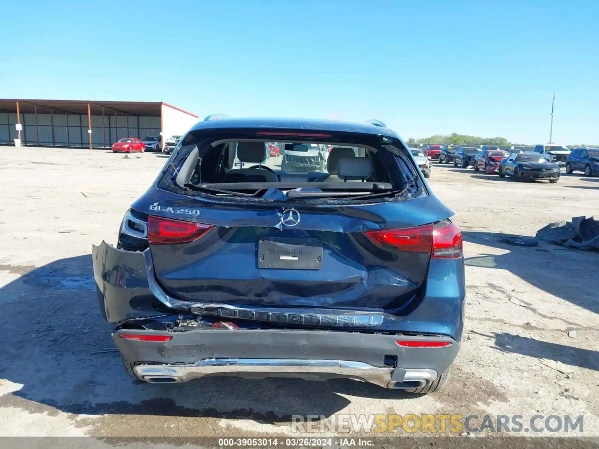 6 Photograph of a damaged car W1N4N4GB6NJ332164 MERCEDES-BENZ GLA 2022