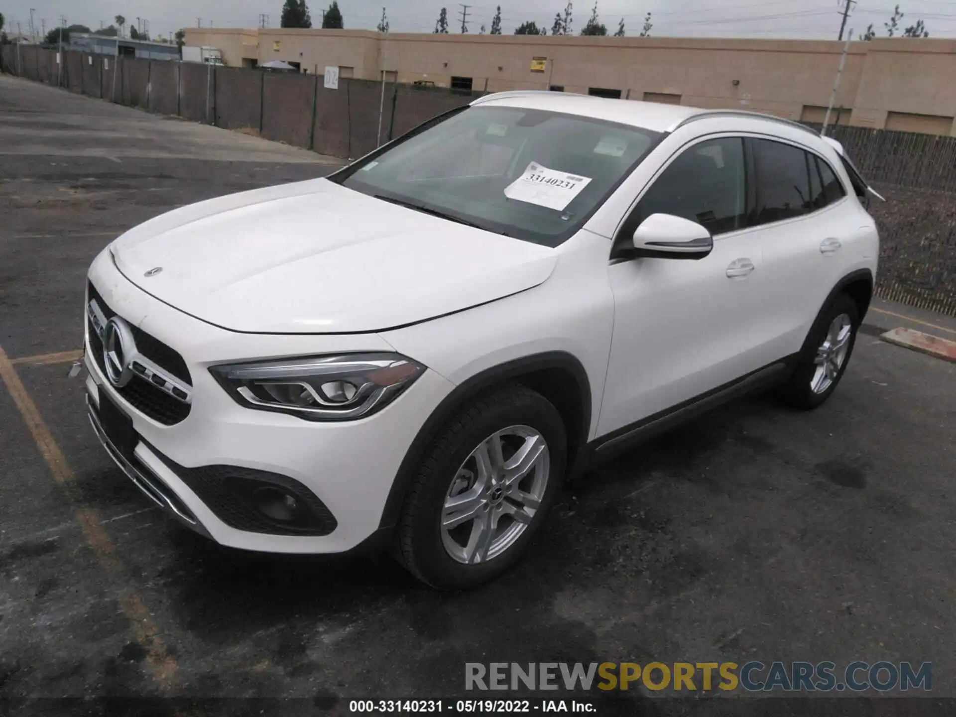 2 Photograph of a damaged car W1N4N4GBXNJ321491 MERCEDES-BENZ GLA 2022