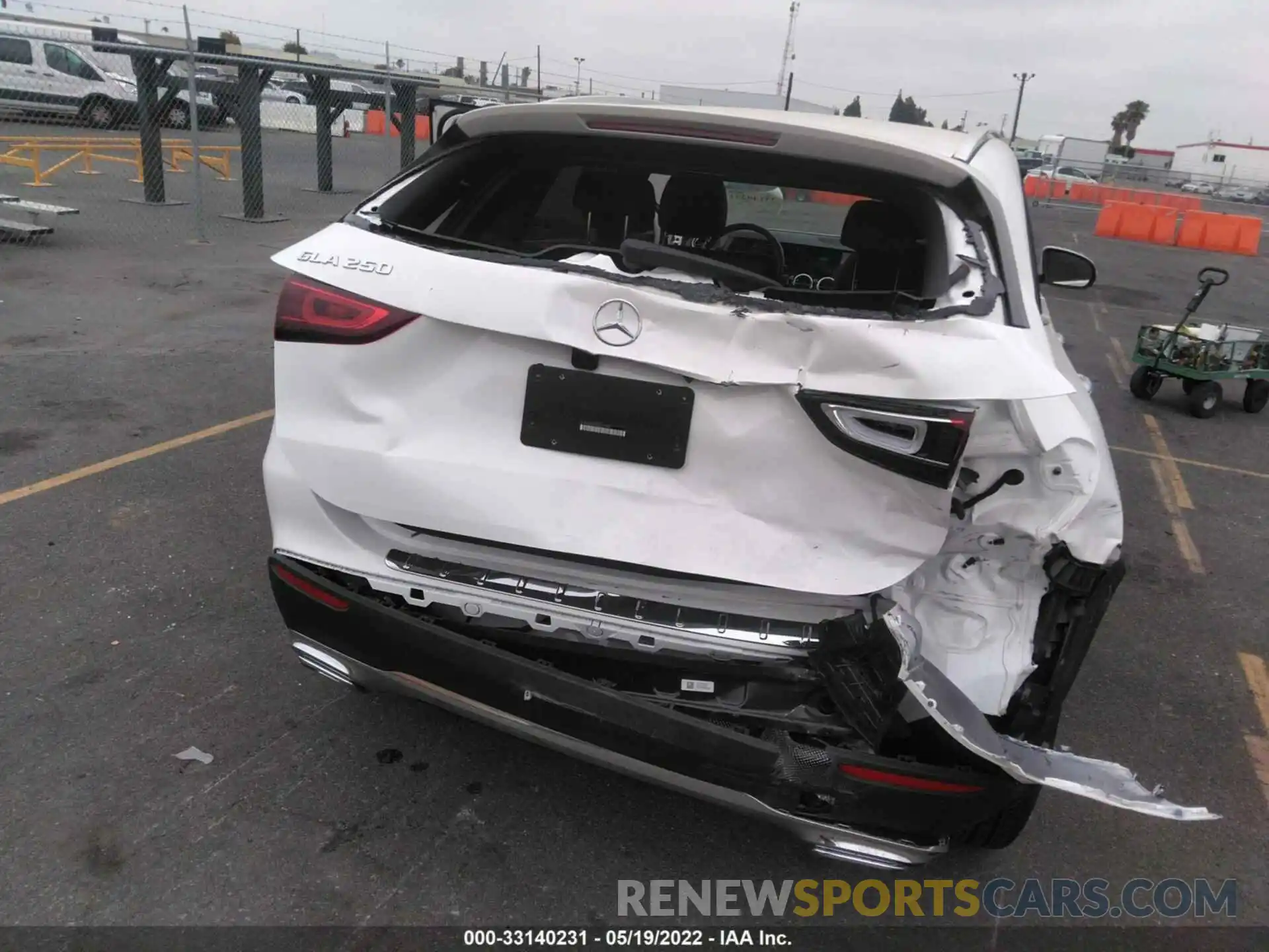 6 Photograph of a damaged car W1N4N4GBXNJ321491 MERCEDES-BENZ GLA 2022