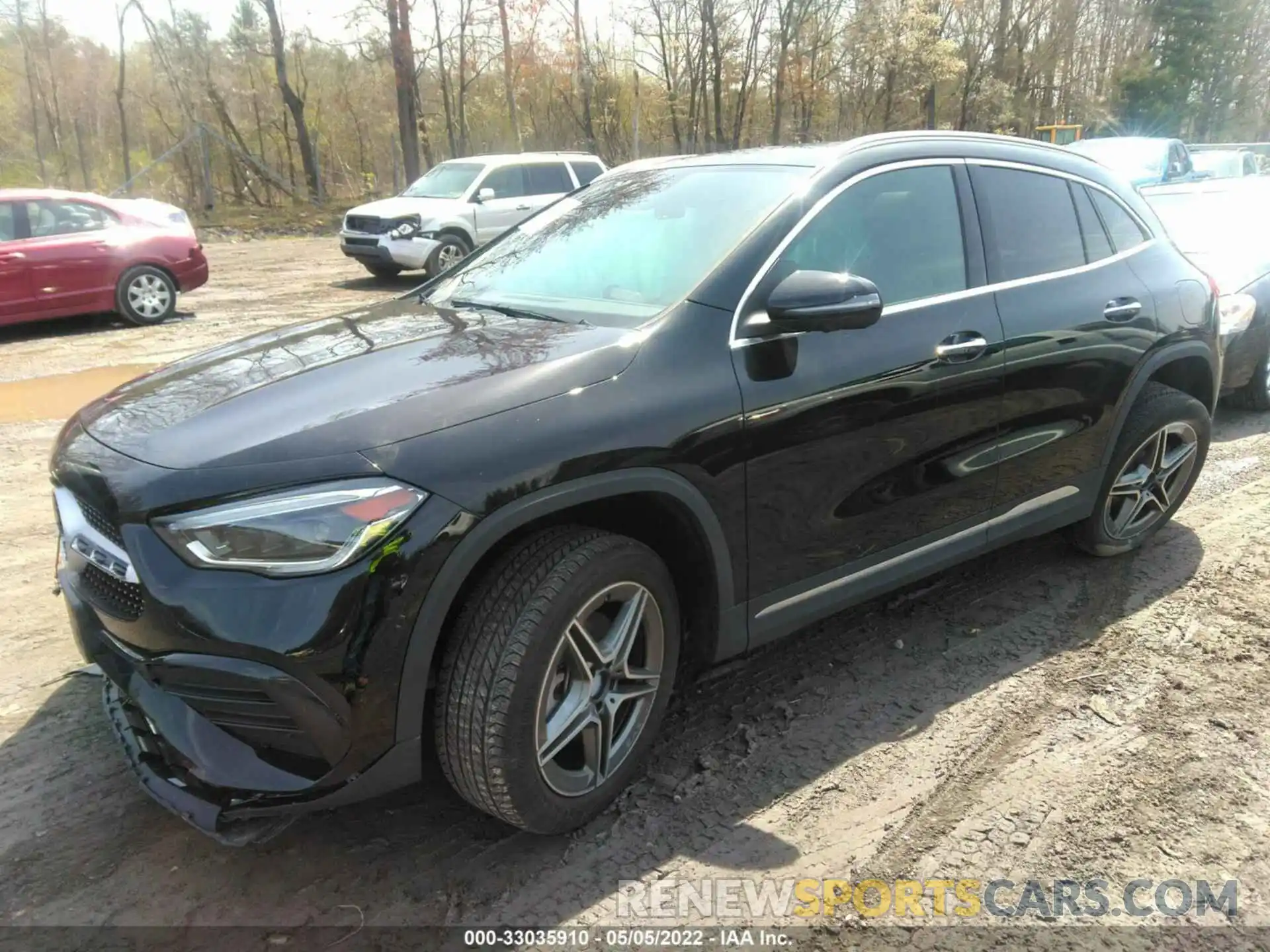 2 Photograph of a damaged car W1N4N4HB3NJ338437 MERCEDES-BENZ GLA 2022