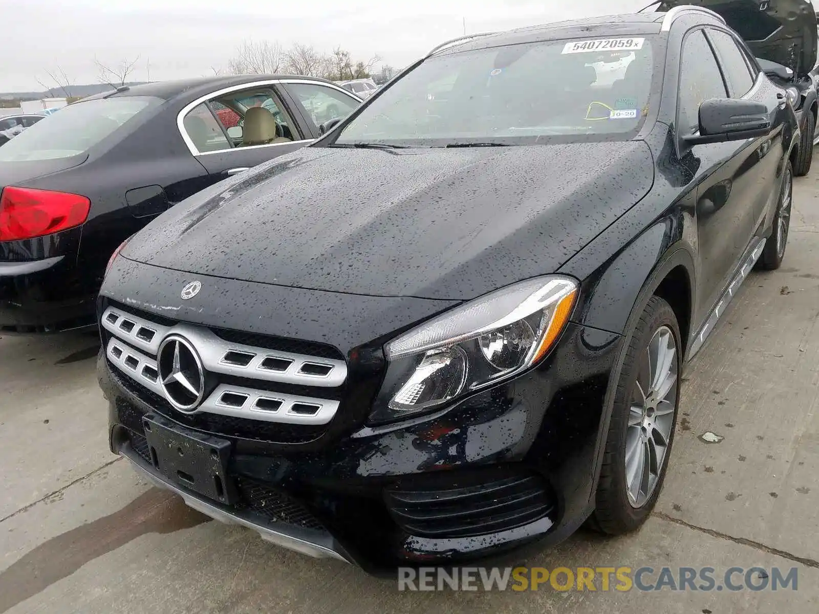 2 Photograph of a damaged car WDCTG4EB0KJ553393 MERCEDES-BENZ GLA 250 2019