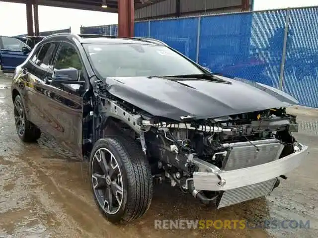 1 Photograph of a damaged car WDCTG4EB1KJ572194 MERCEDES-BENZ GLA 250 2019