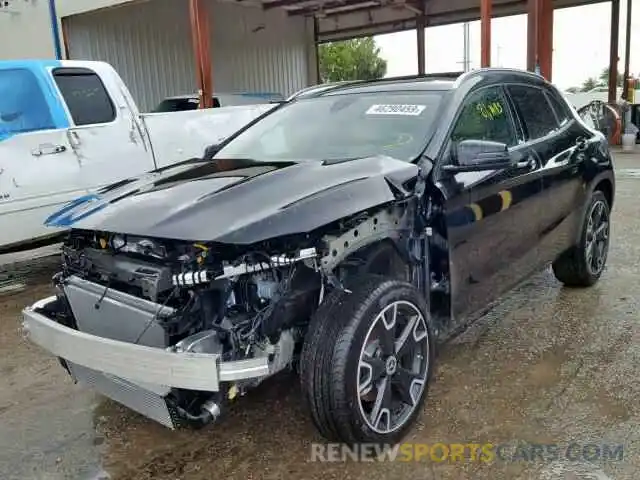 2 Photograph of a damaged car WDCTG4EB1KJ572194 MERCEDES-BENZ GLA 250 2019