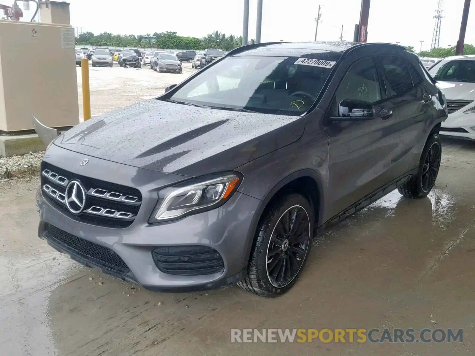 2 Photograph of a damaged car WDCTG4EB2KJ571412 MERCEDES-BENZ GLA 250 2019