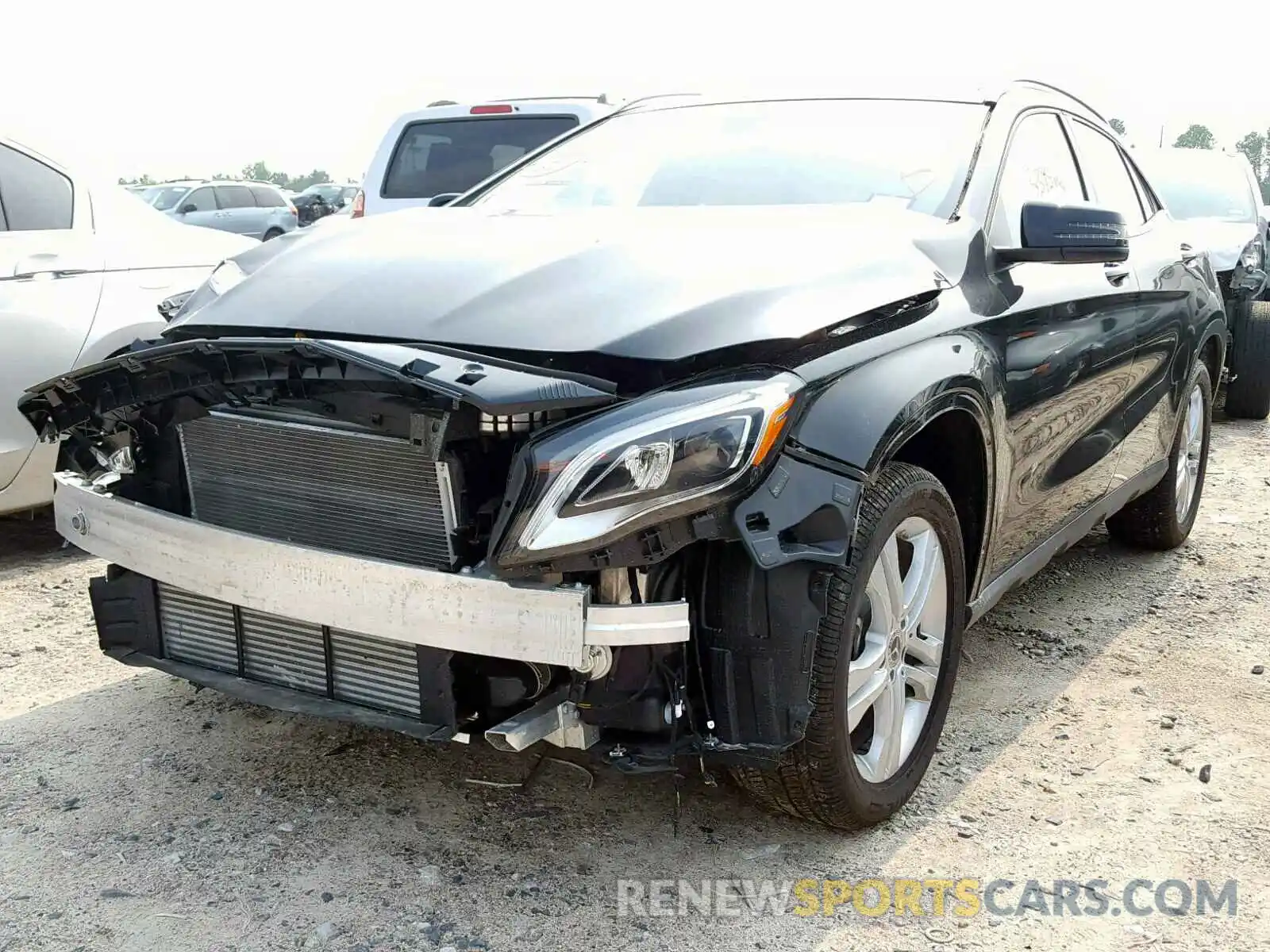 2 Photograph of a damaged car WDCTG4EB2KU001859 MERCEDES-BENZ GLA 250 2019