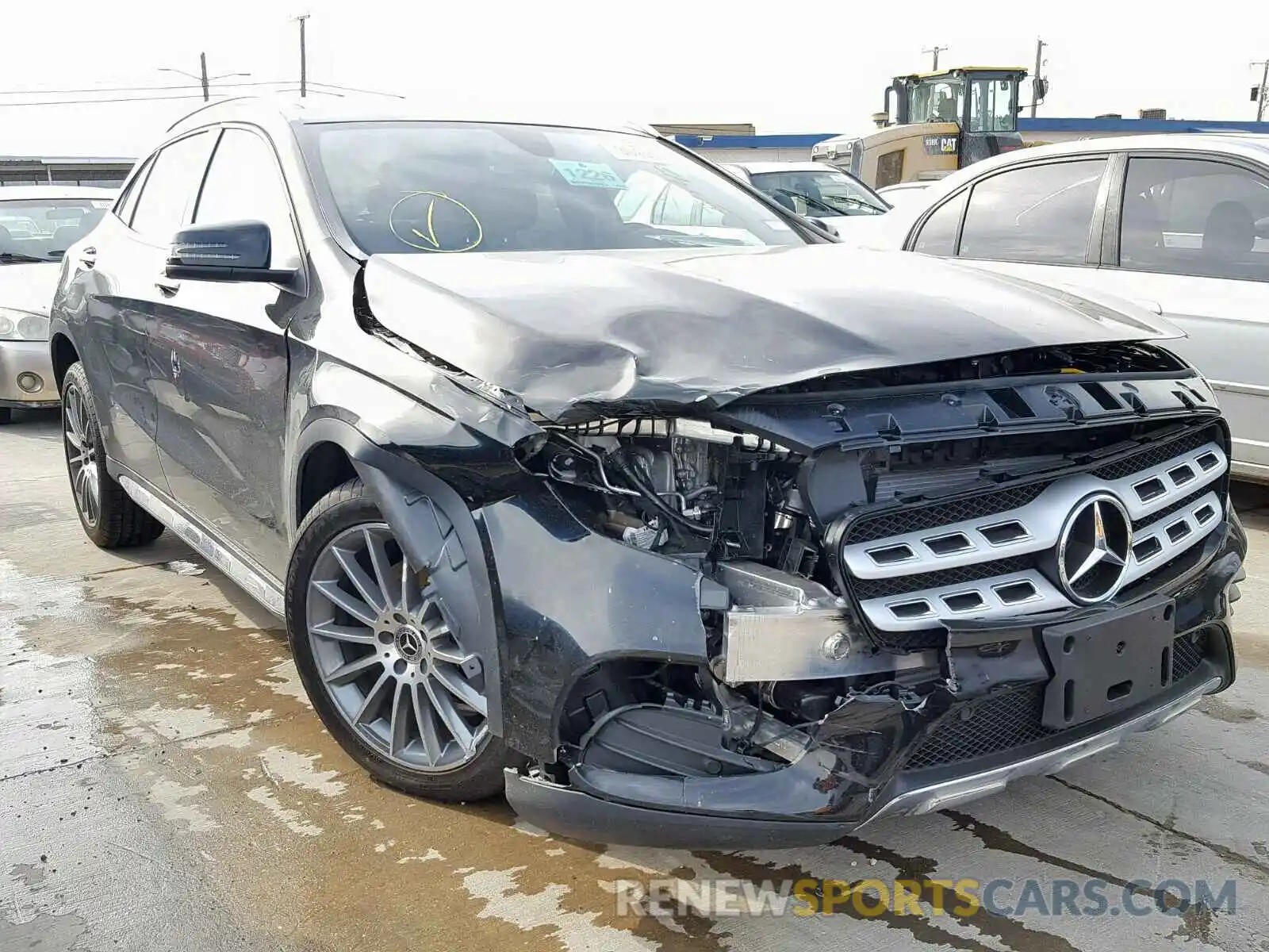 1 Photograph of a damaged car WDCTG4EB4KU003662 MERCEDES-BENZ GLA 250 2019
