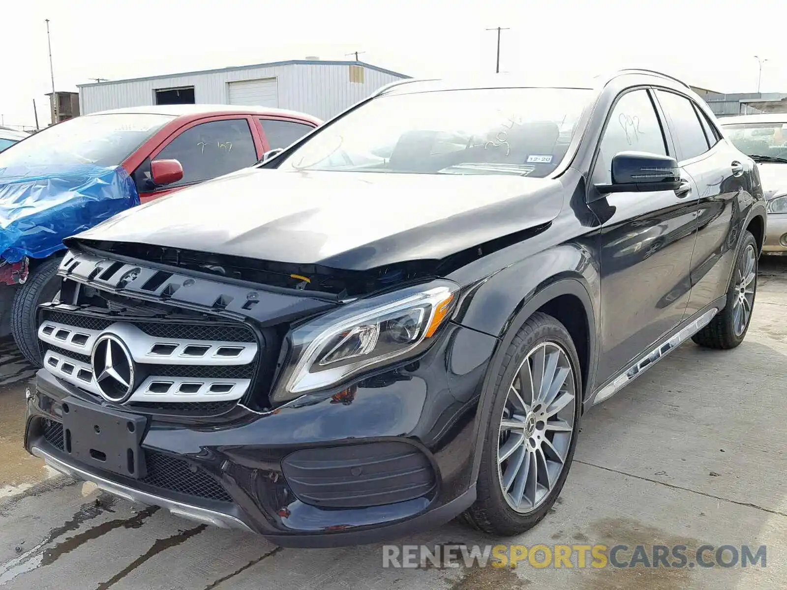 2 Photograph of a damaged car WDCTG4EB4KU003662 MERCEDES-BENZ GLA 250 2019