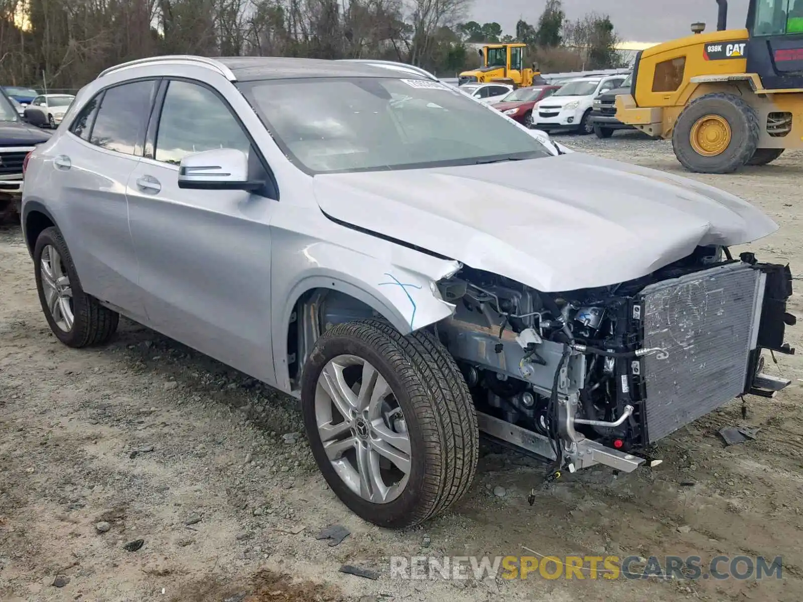 1 Photograph of a damaged car WDCTG4EB6KU000844 MERCEDES-BENZ GLA 250 2019