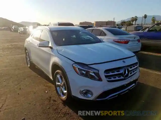 1 Photograph of a damaged car WDCTG4EB9KU004242 MERCEDES-BENZ GLA 250 2019