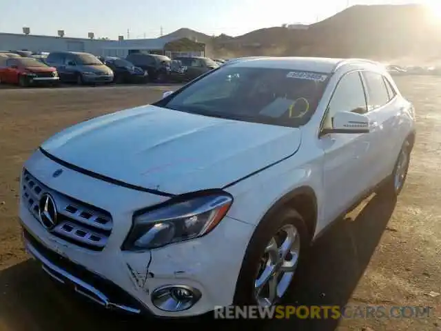 2 Photograph of a damaged car WDCTG4EB9KU004242 MERCEDES-BENZ GLA 250 2019