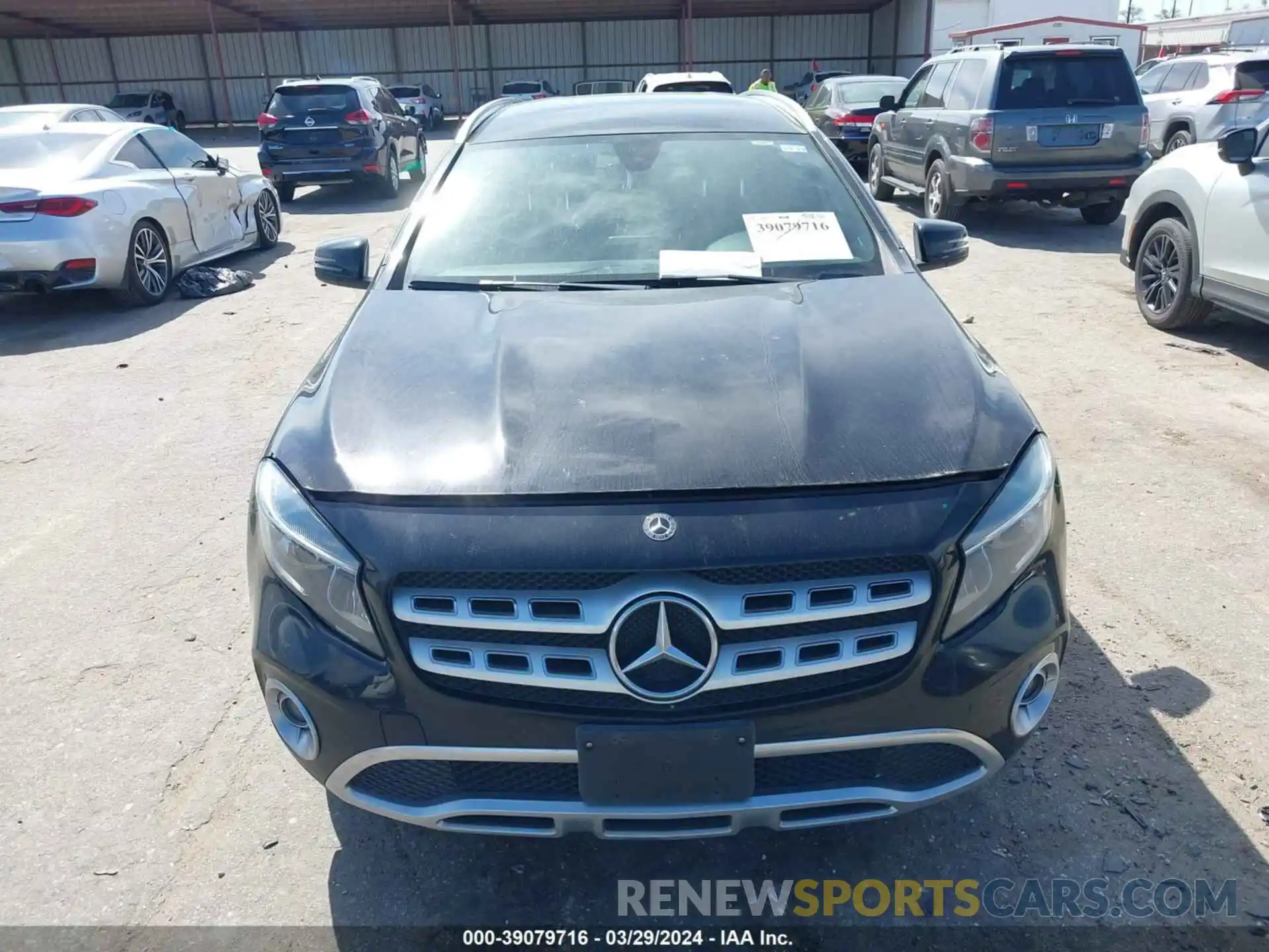 12 Фотография поврежденного автомобиля WDCTG4GB2KJ583797 MERCEDES-BENZ GLA 250 2019